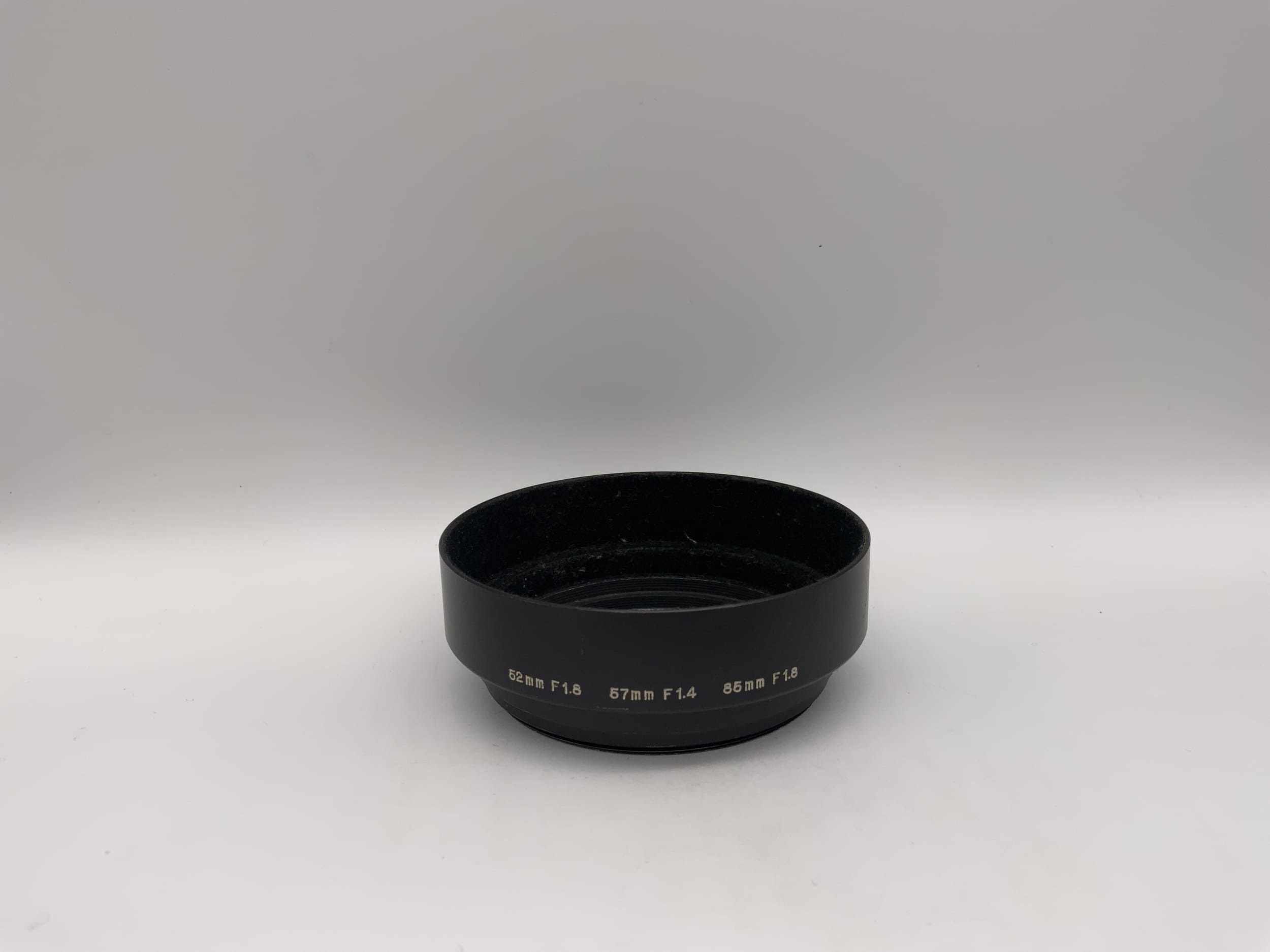 Konica 52mm F1.8 57mm F1.4 85mm F1.8 Metal Lens Hood