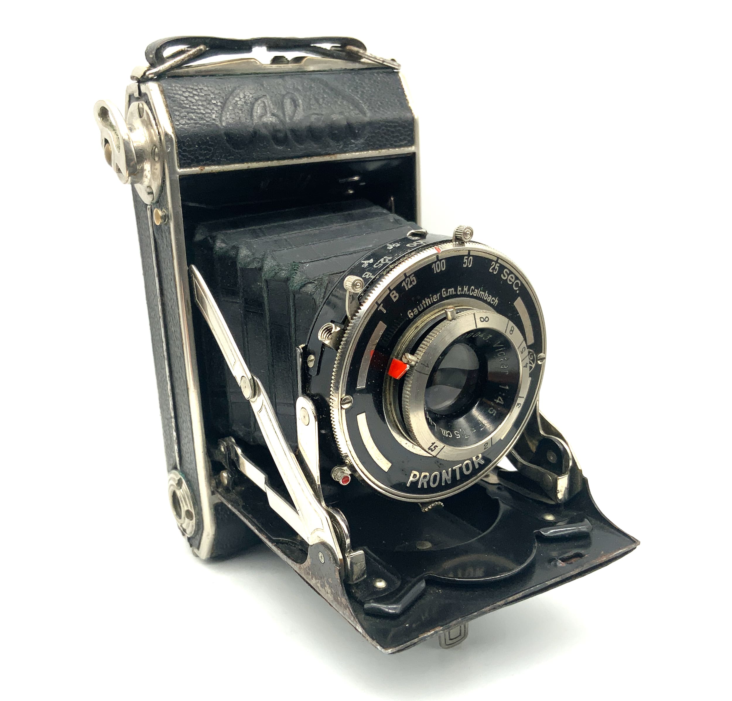 Beier Alca-I folding camera with Victar 75mm 1:4.5 Prontor analog camera