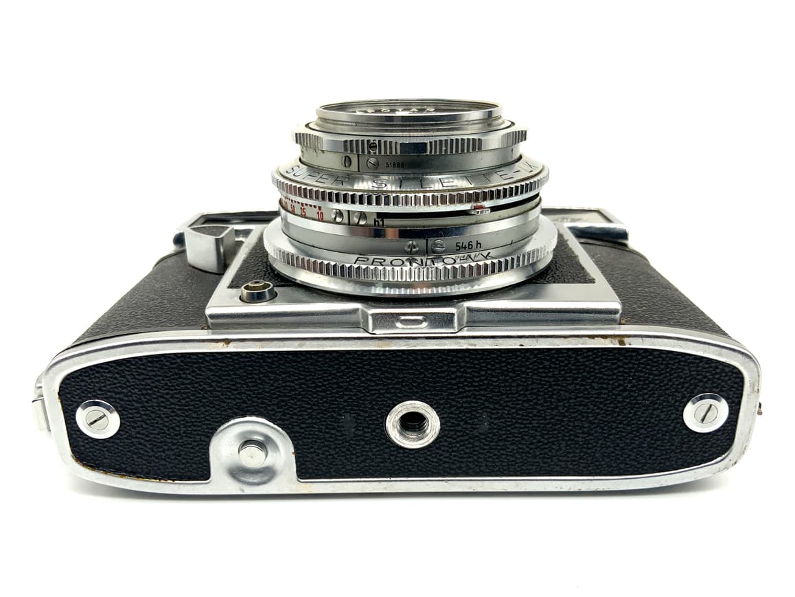 Agfa Super Silette-LK Messsucherkamera mit Apotar 45mm 1:2.8 Analogkamera