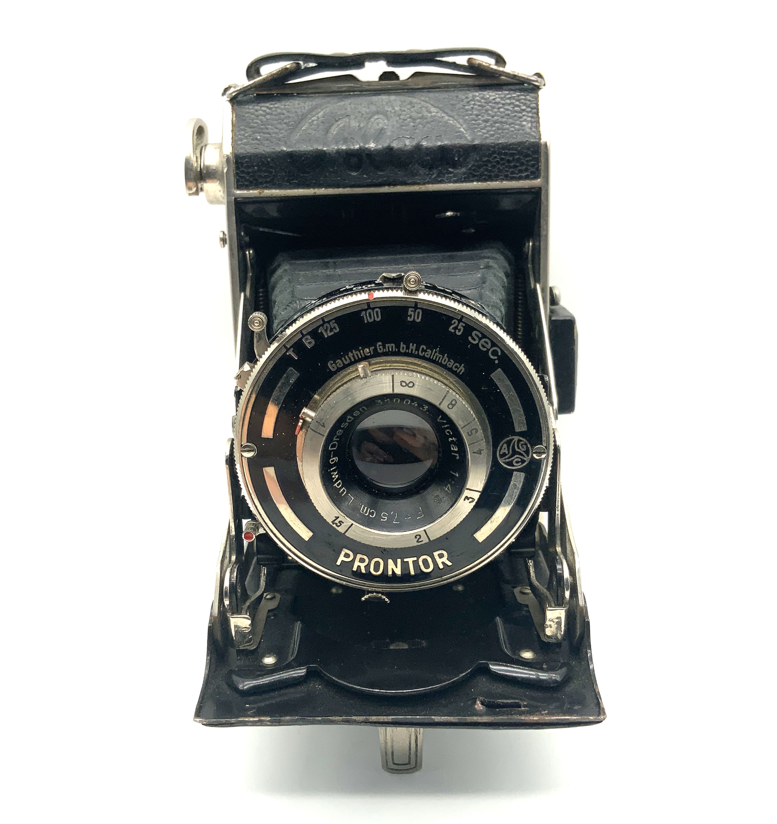 Beier Alca-I folding camera with Victar 75mm 1:4.5 Prontor analog camera