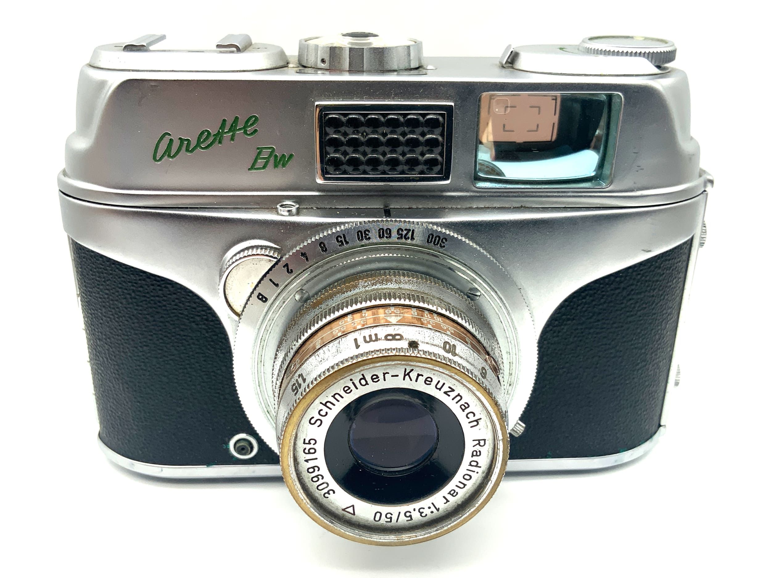 AkA Arette BW viewfinder camera with Radionar 1:3.5/50 Prontor-SVS analog camera
