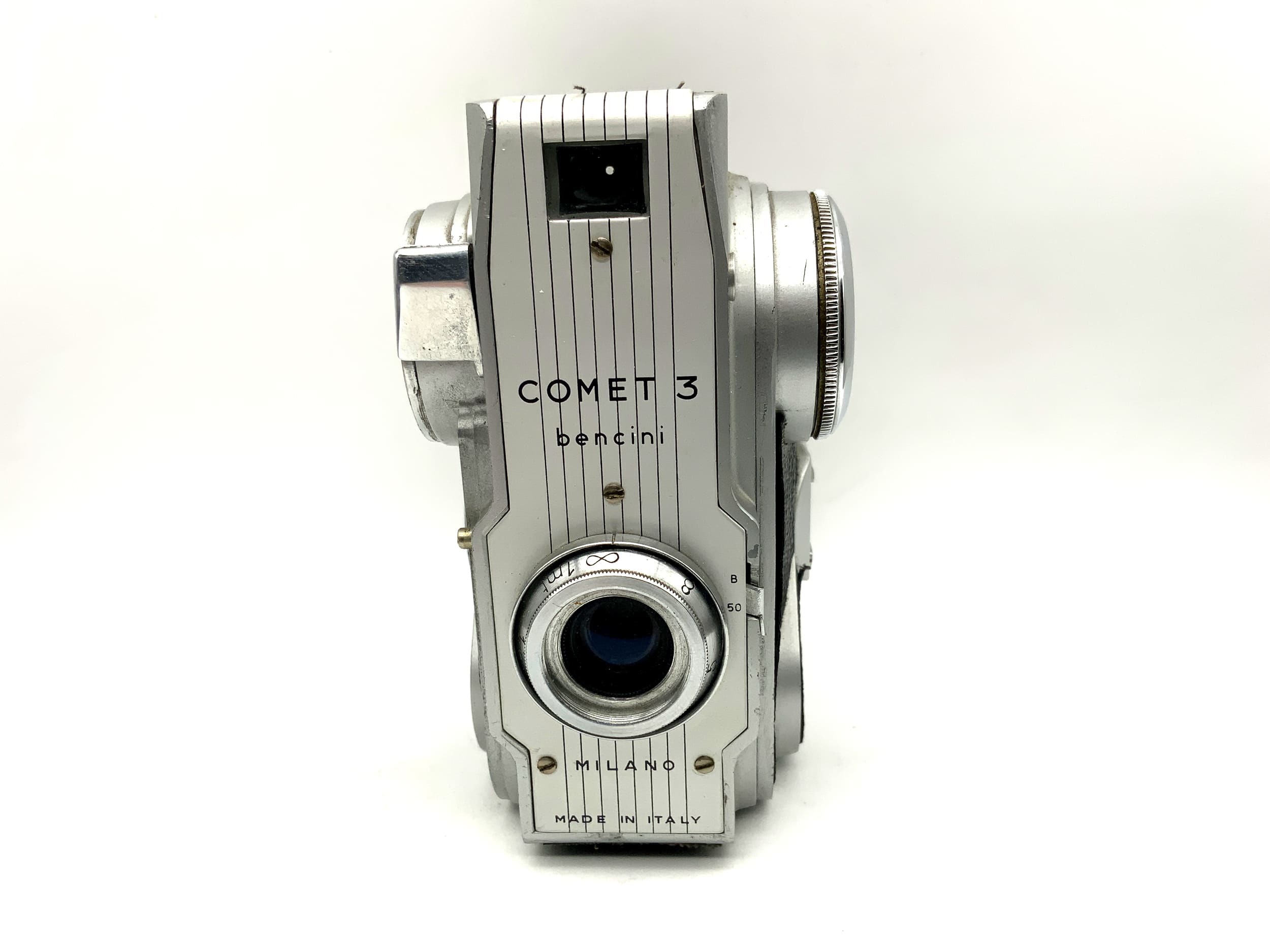 Bencini Comet 3 viewfinder camera, compact camera, analog camera