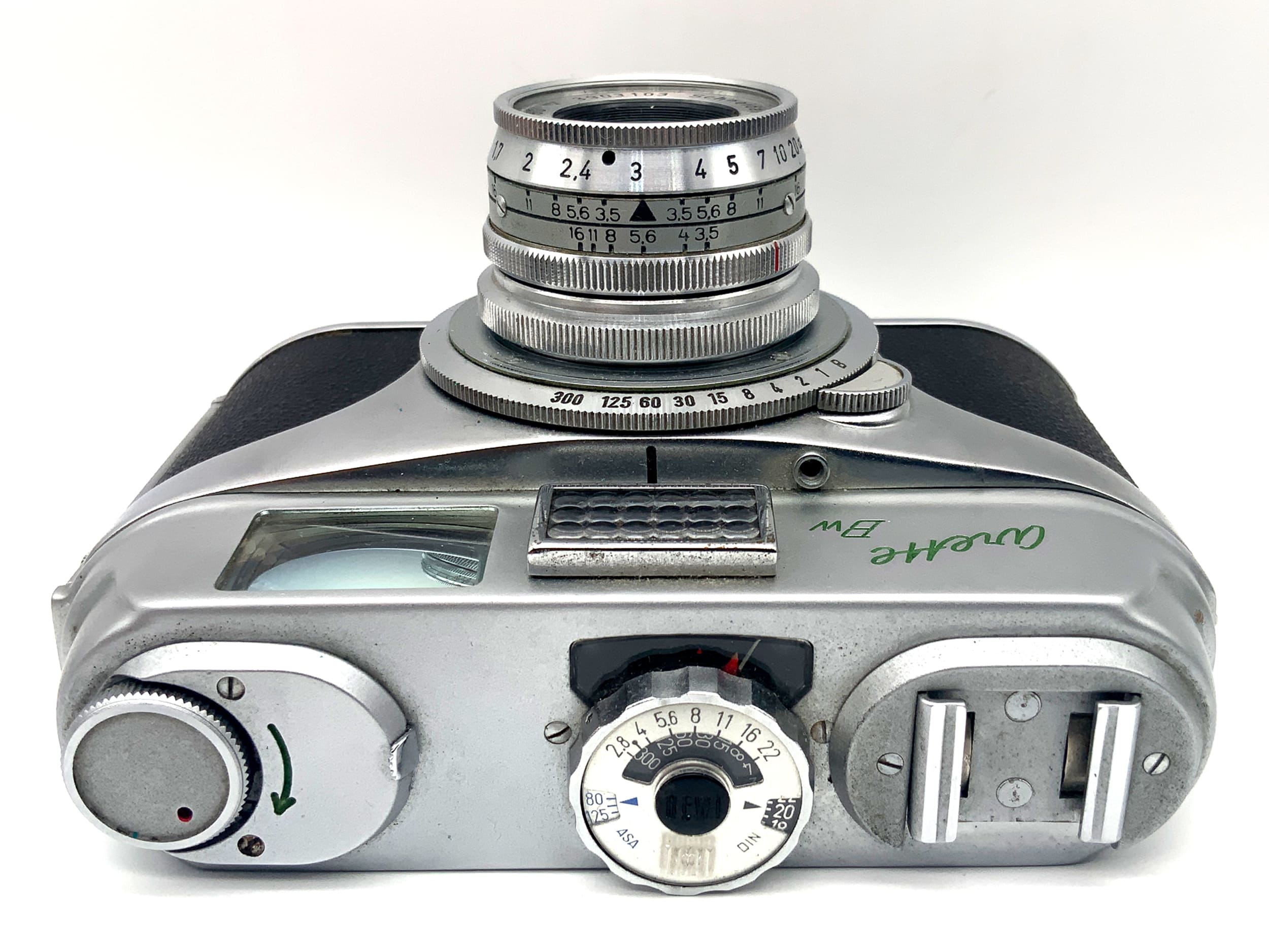 AkA Arette BW viewfinder camera with Xenar 1:3.5/50 Prontor-SVS analog camera