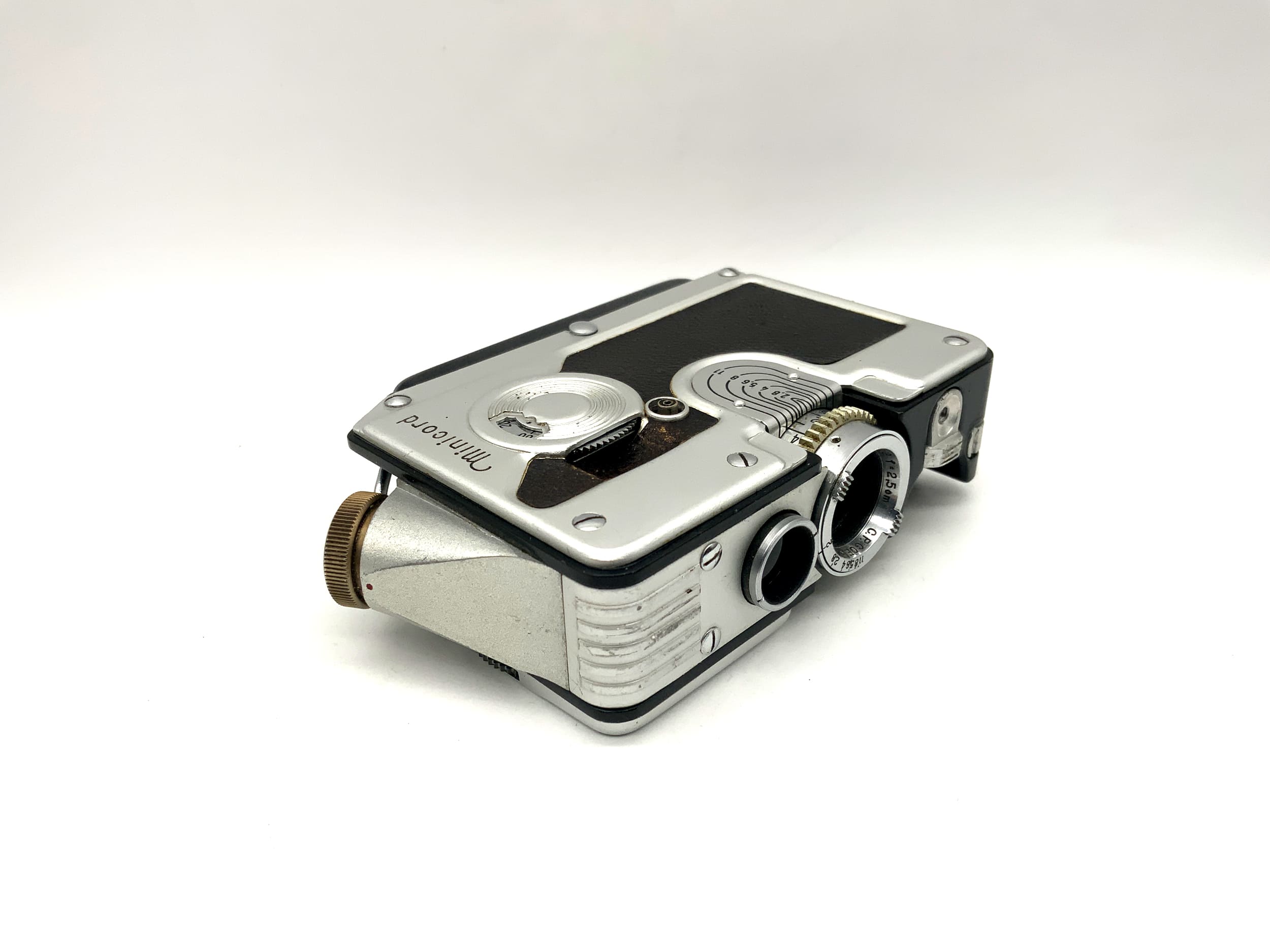 CP Goerz Wien Minicord 3 TLR with Helgor 25mm 1:2 with case, twin-lens reflex
