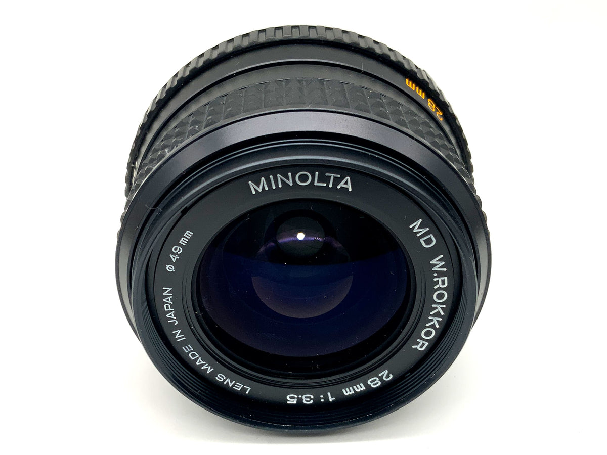 Minolta MD W.Rokkor 28mm 1:3.5 Objektiv Festbrennweite (Minolta MD)