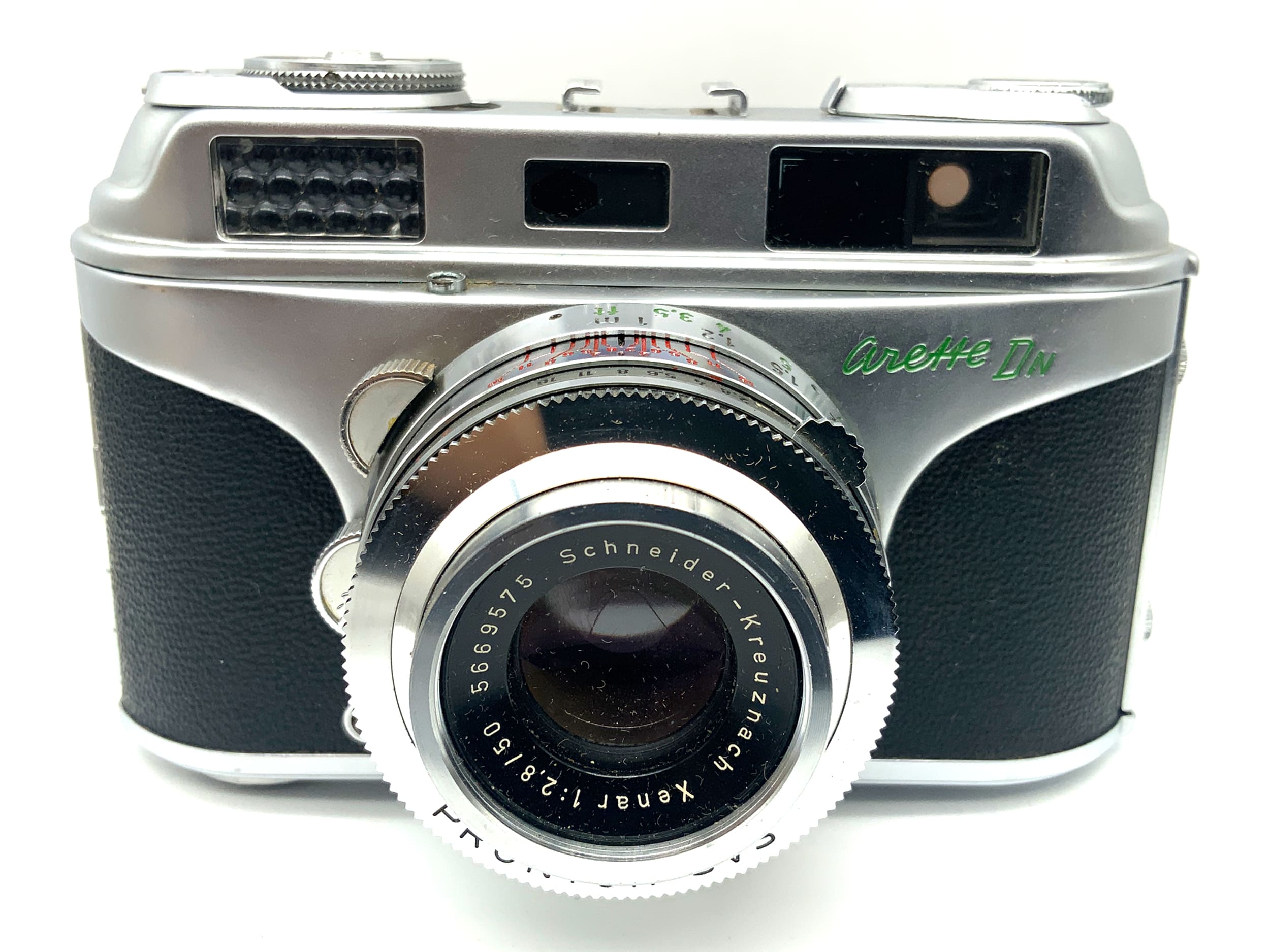 AkA Arette DN viewfinder camera with Xenar 1:2.8/50 Prontor-SVS analog camera