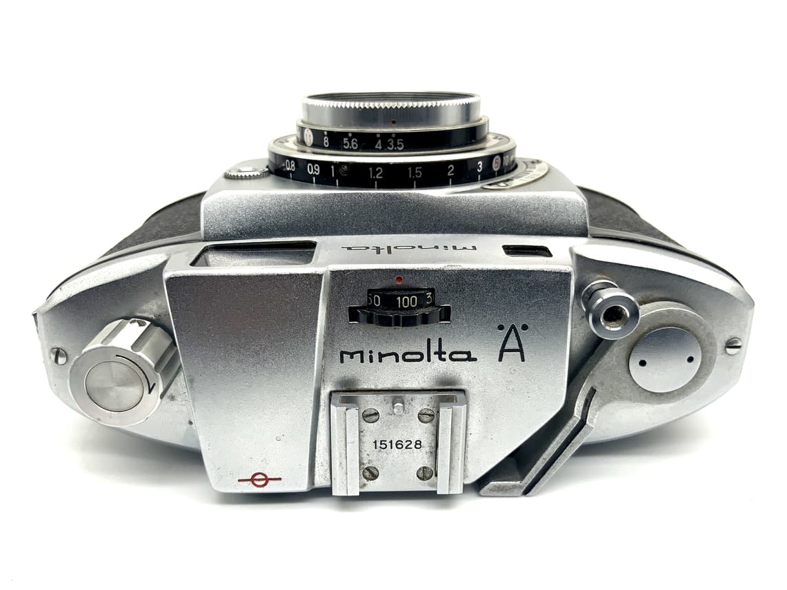 Minolta Ä Messsucherkamera mit Rokkor 45mm 1:3.5 Kompaktkamera Analogkamera