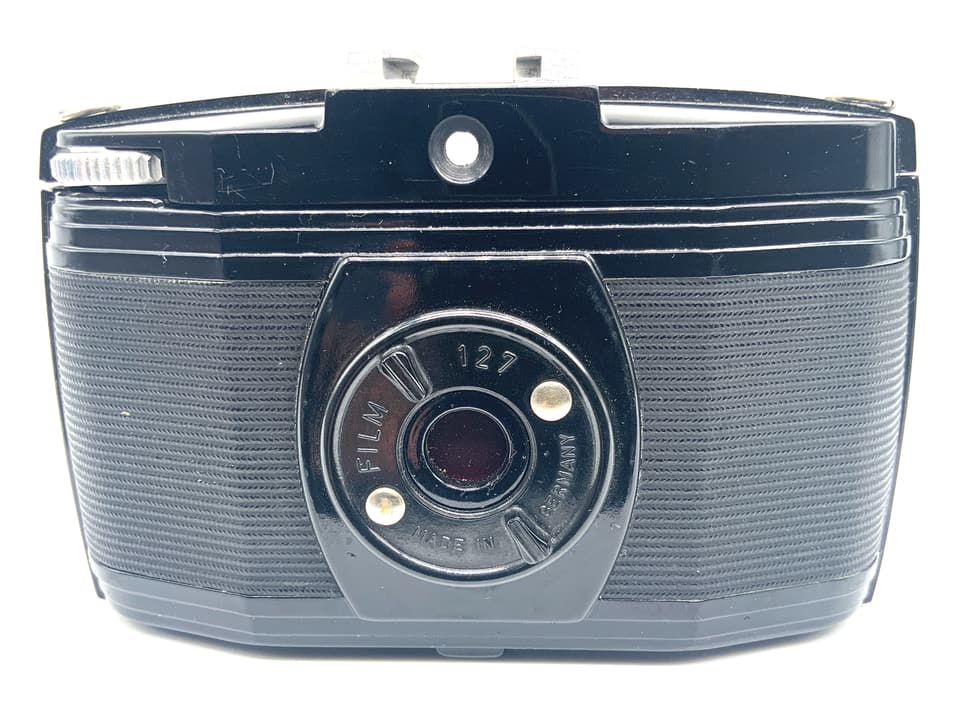 Bilora Bella Sucherkamera mit Synchro-Flash Kompaktkamera Analogkamera