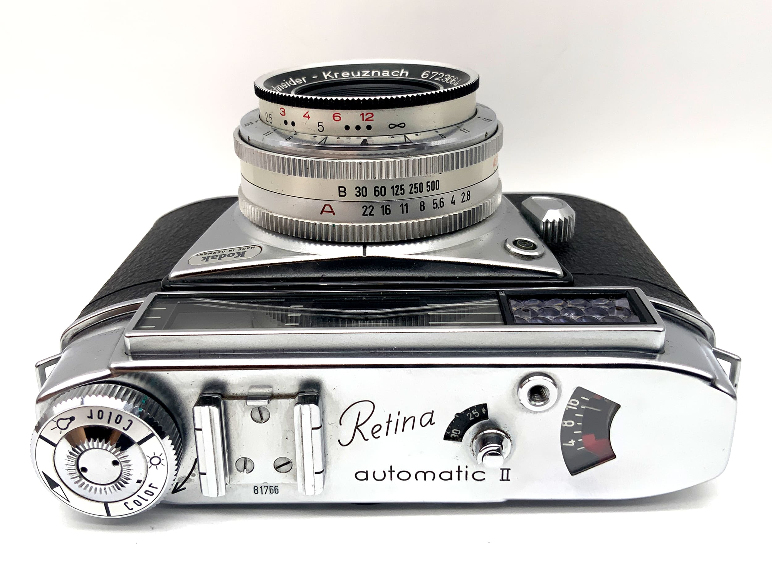 Kodak Retina automatic II viewfinder camera with Xenar 1:2.8/45mm Compur lens