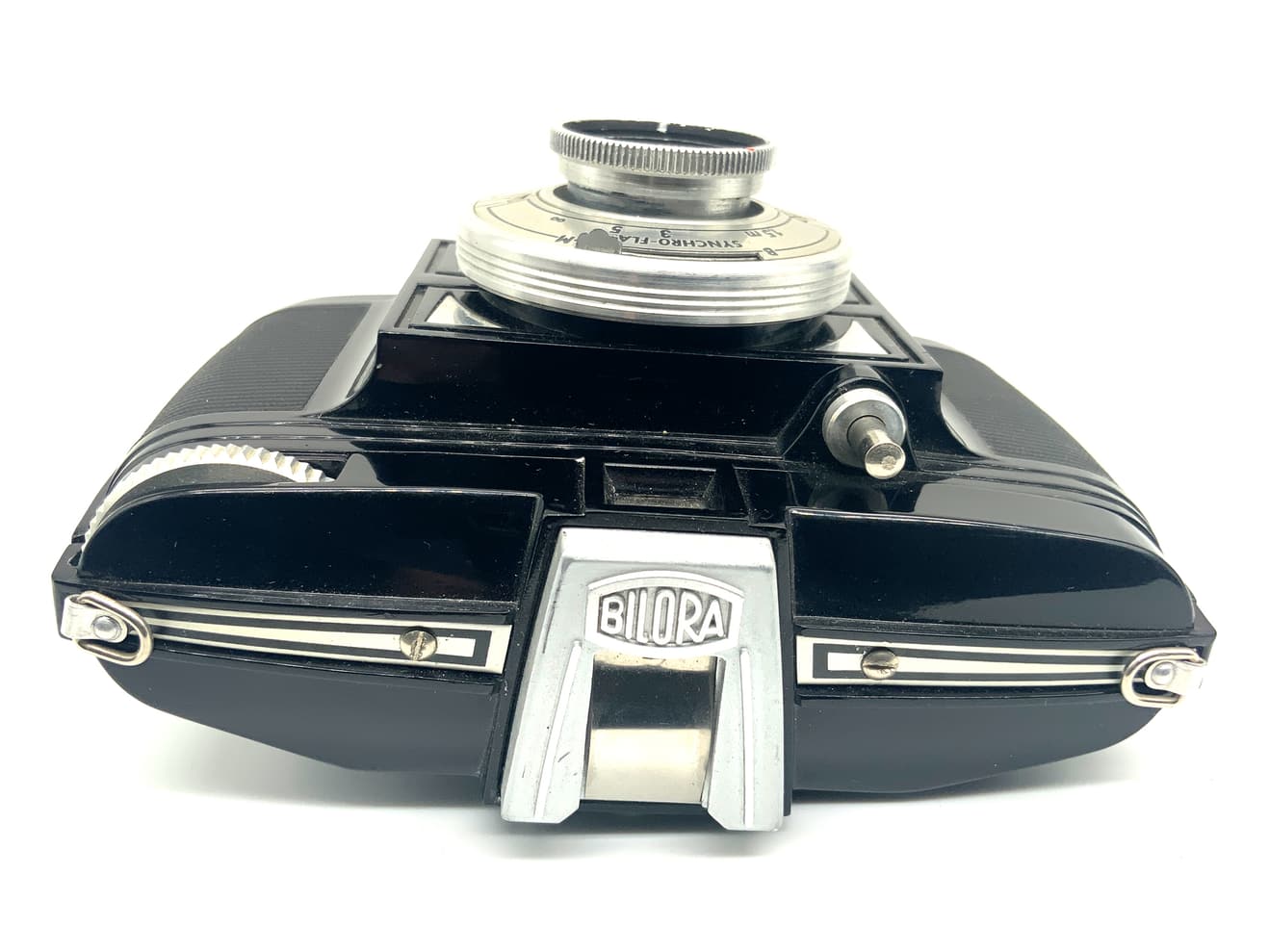 Bilora Bella Sucherkamera mit Synchro-Flash Kompaktkamera Analogkamera