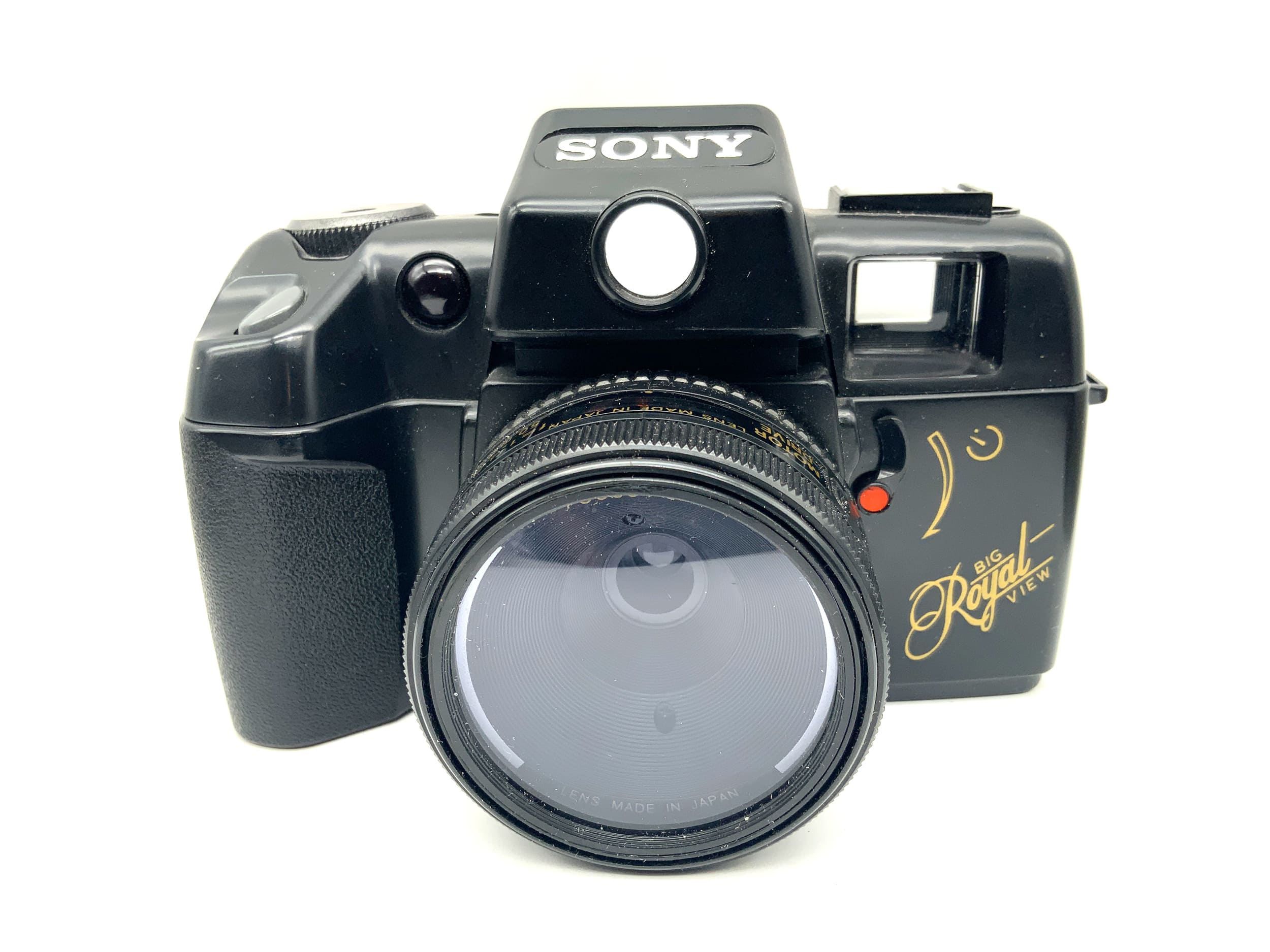 Sony Big Royal View viewfinder camera with 50mm 1:4.5 motor drive analog camera