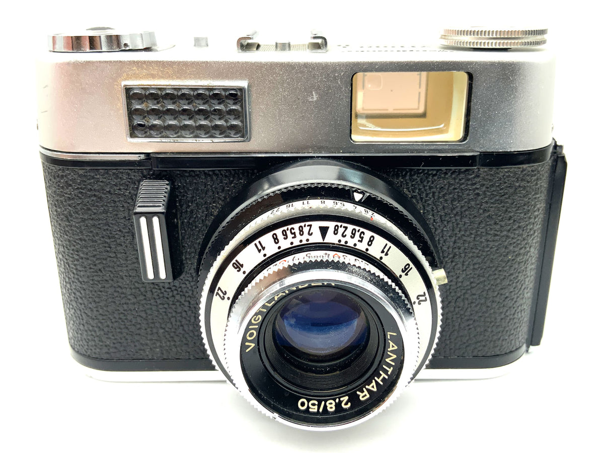 Voigtländer Vitoret D viewfinder camera with Lanthar 2.8/50 Prontor 125 analog camera
