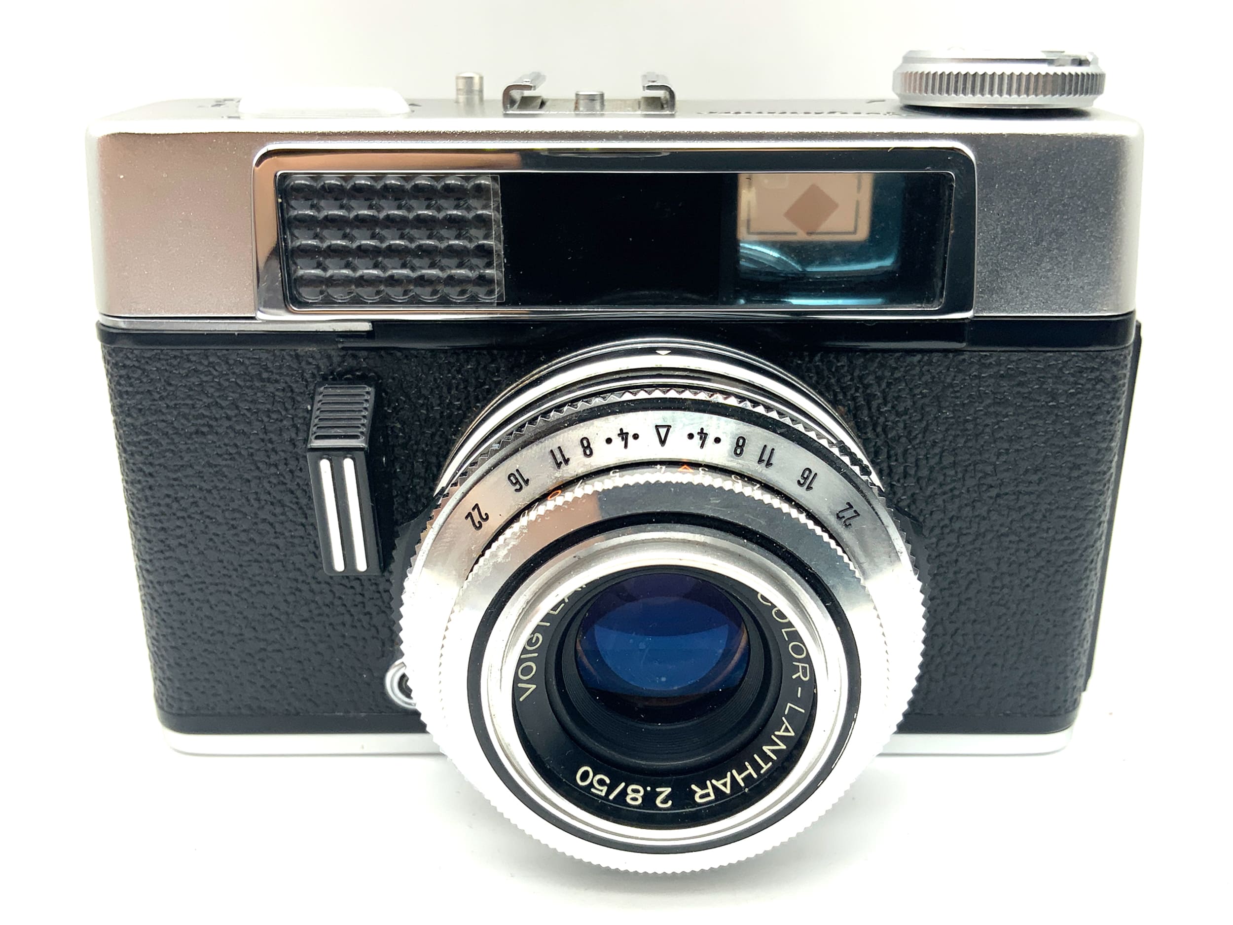 Voigtländer Vitoret LR viewfinder camera with Color-Lanthar 2.8/50 Prontor 300 LK