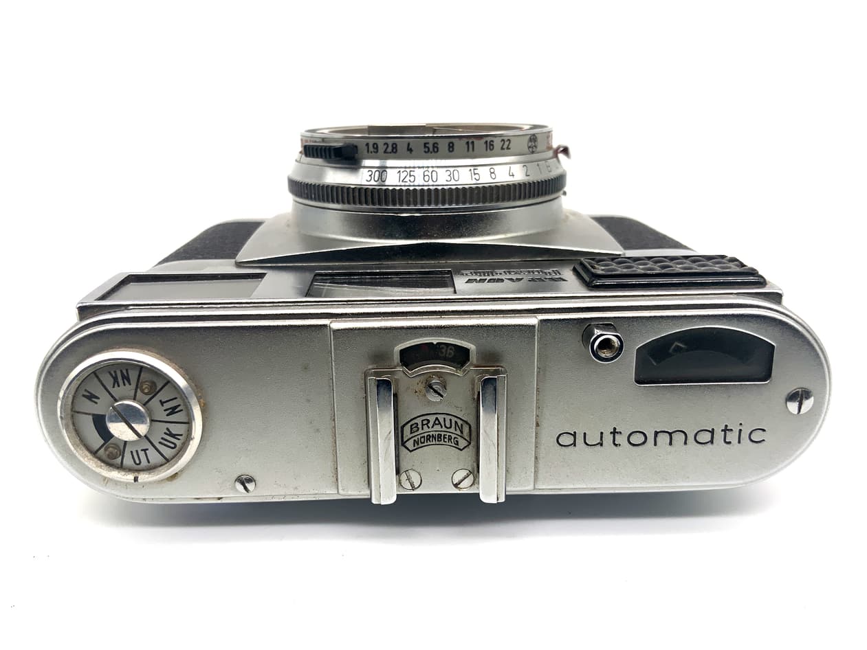 Braun Poxette Supe-III Automatic Messsucherkamera mit Paxette automatic