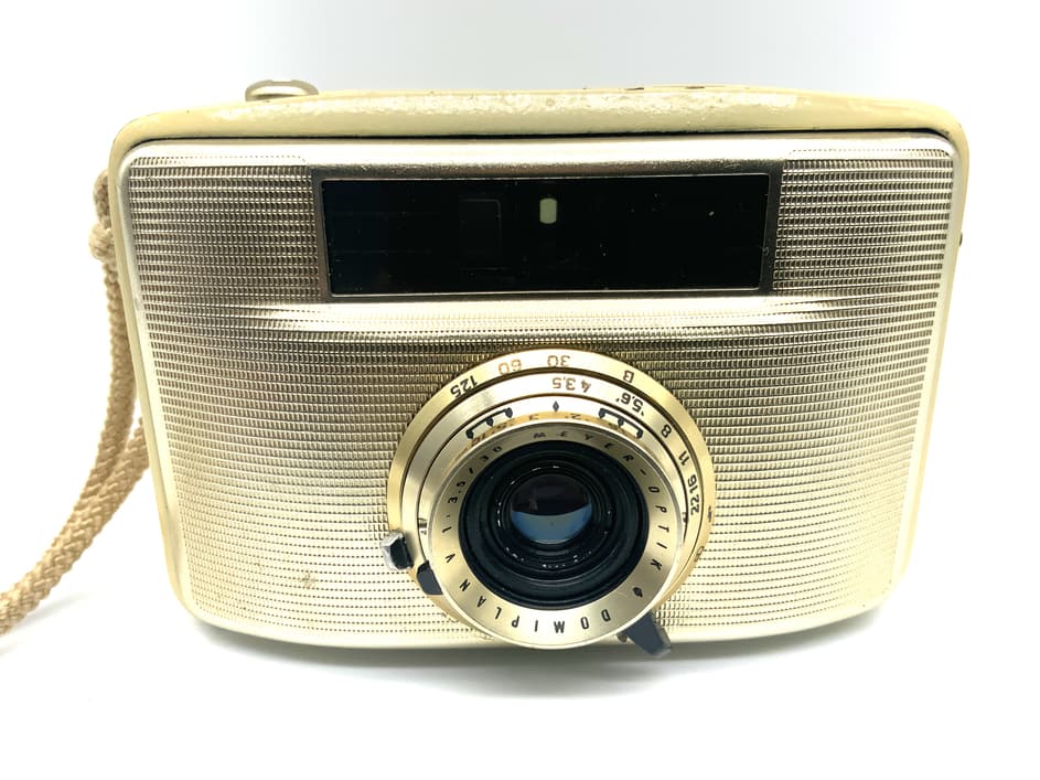 Pentacon Penti II Sucherkamera mit Domiplan 30mm 1:3.5 Analogkamera