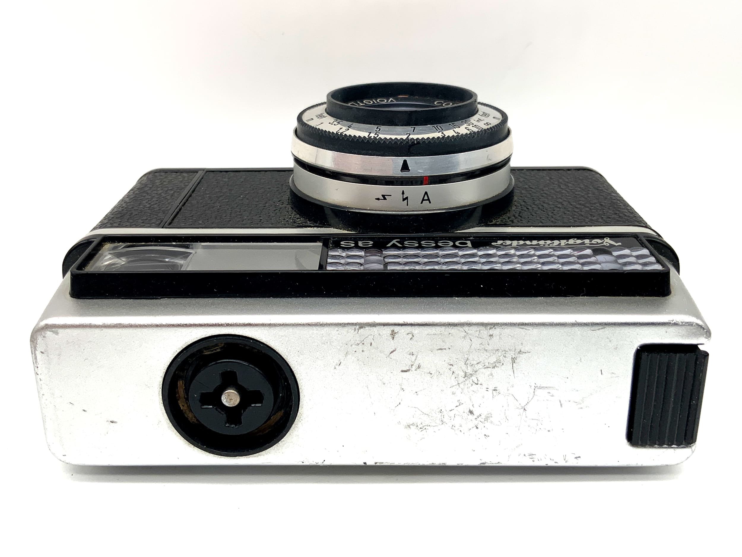 Voigtländer bessy as viewfinder camera with Color-Lanthar 2.8/38 Prontor-Matic
