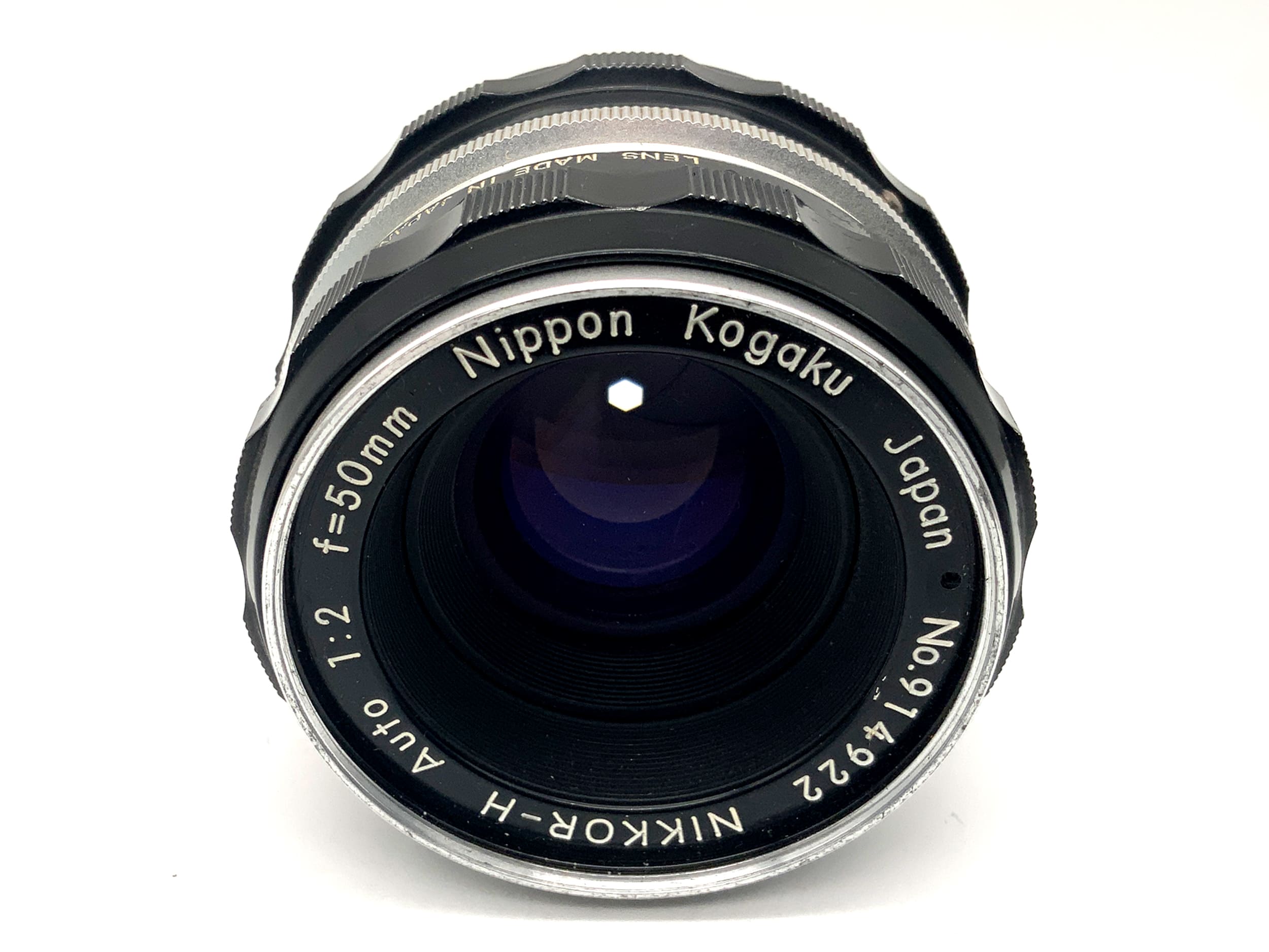 Nikon Nikkor-H Auto 50mm 1:2 Objektiv Festbrennweite (Nikon F)