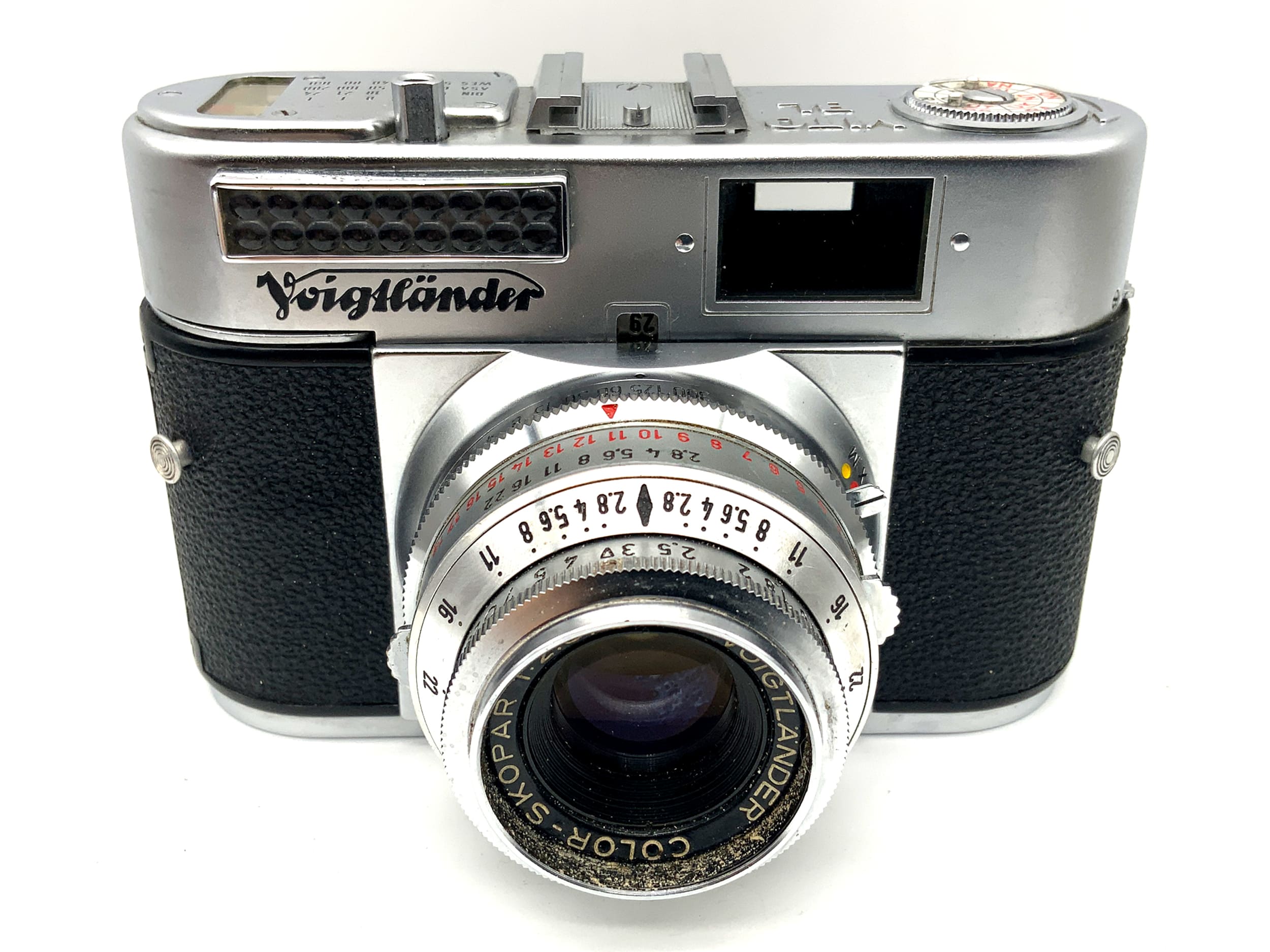 Voigtländer Vito BL viewfinder camera with Color-Skopar 1:2.8/50 Prontor-SVS
