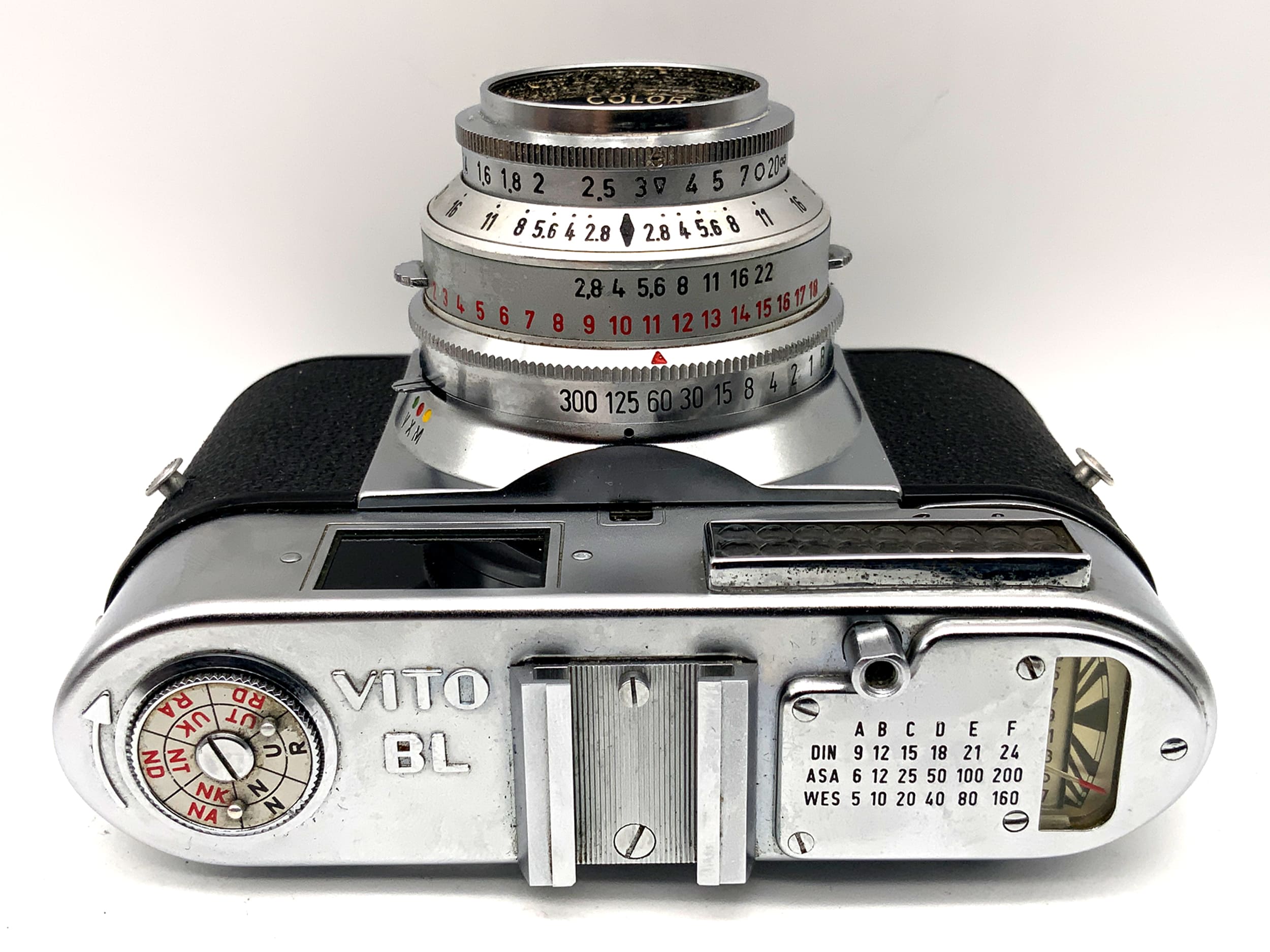 Voigtländer Vito BL viewfinder camera with Color-Skopar 1:2.8/50 Prontor-SVS