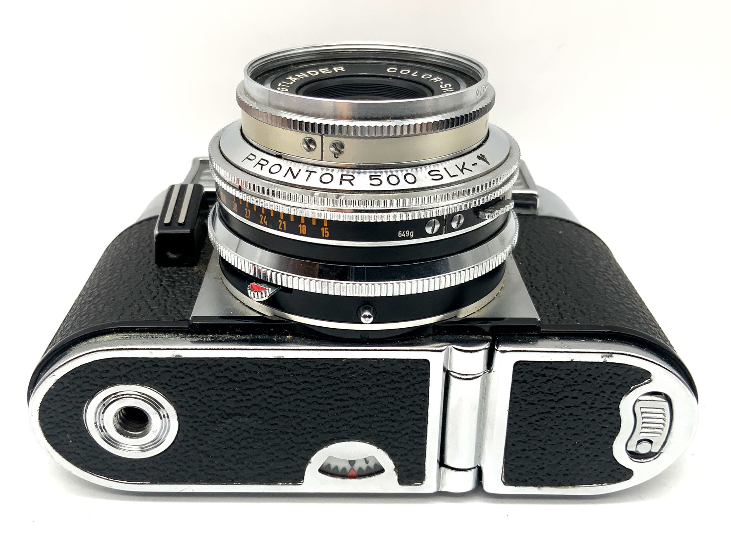 Voigtländer Vitomatic IIb viewfinder camera Color-Skopar 1:2.8/50 Prontor 500 SLK