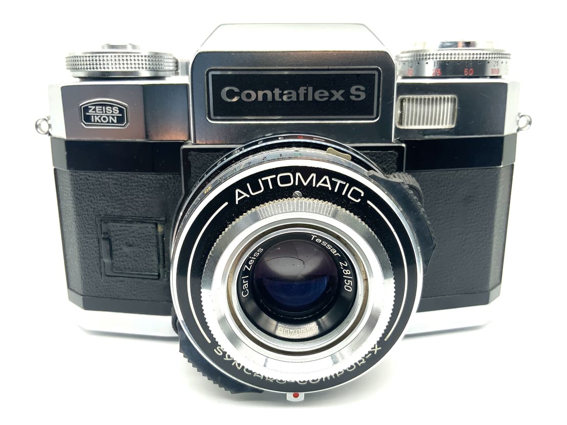 Zeiss Ikon Contaflex S Sucherkamera mit Automatic Tessar2.8/50 Analogkamera