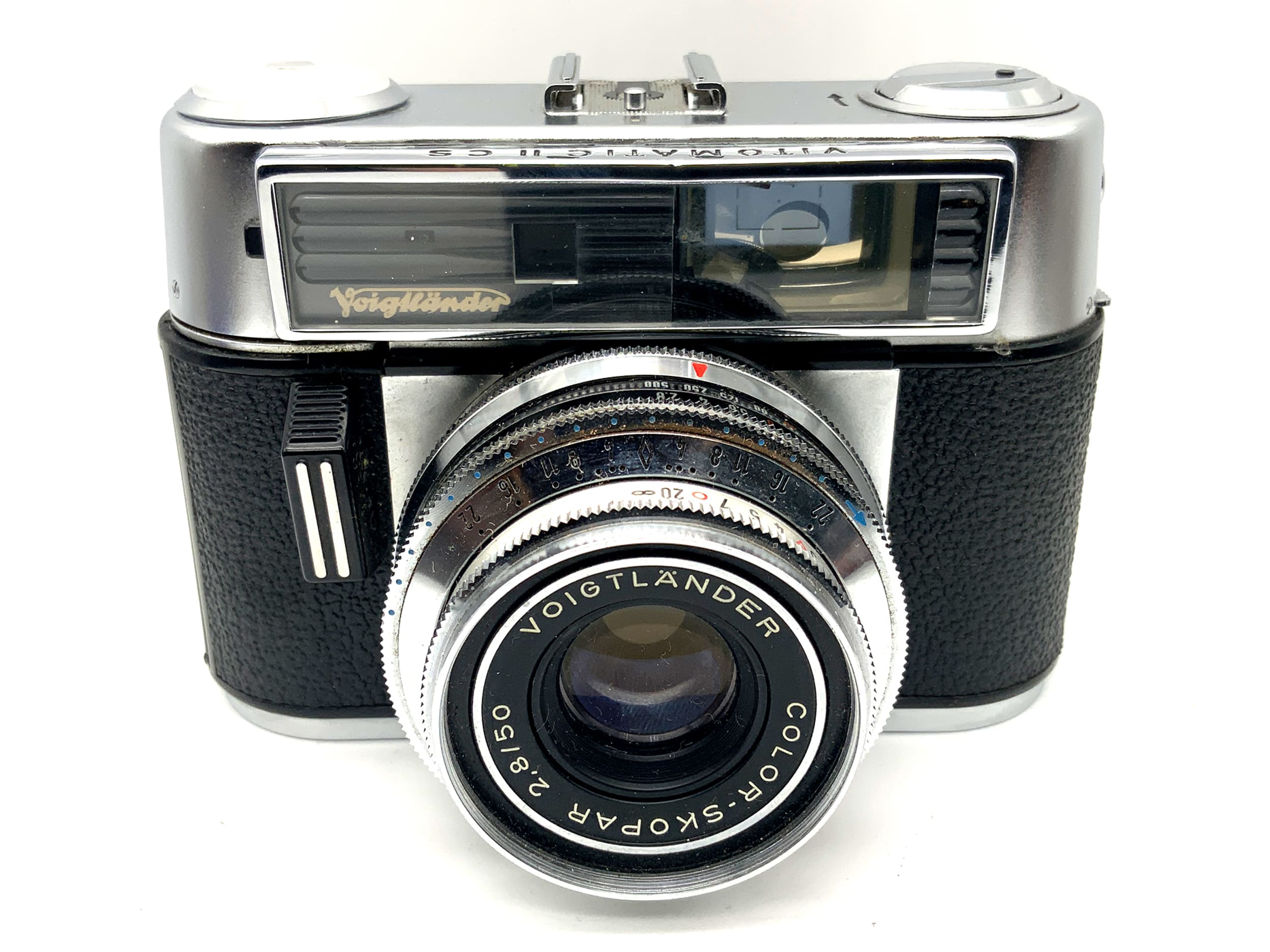 Voigtländer Vitomatic II CS viewfinder camera Color-Skopar 2.8/50 Prontor 500 SLK