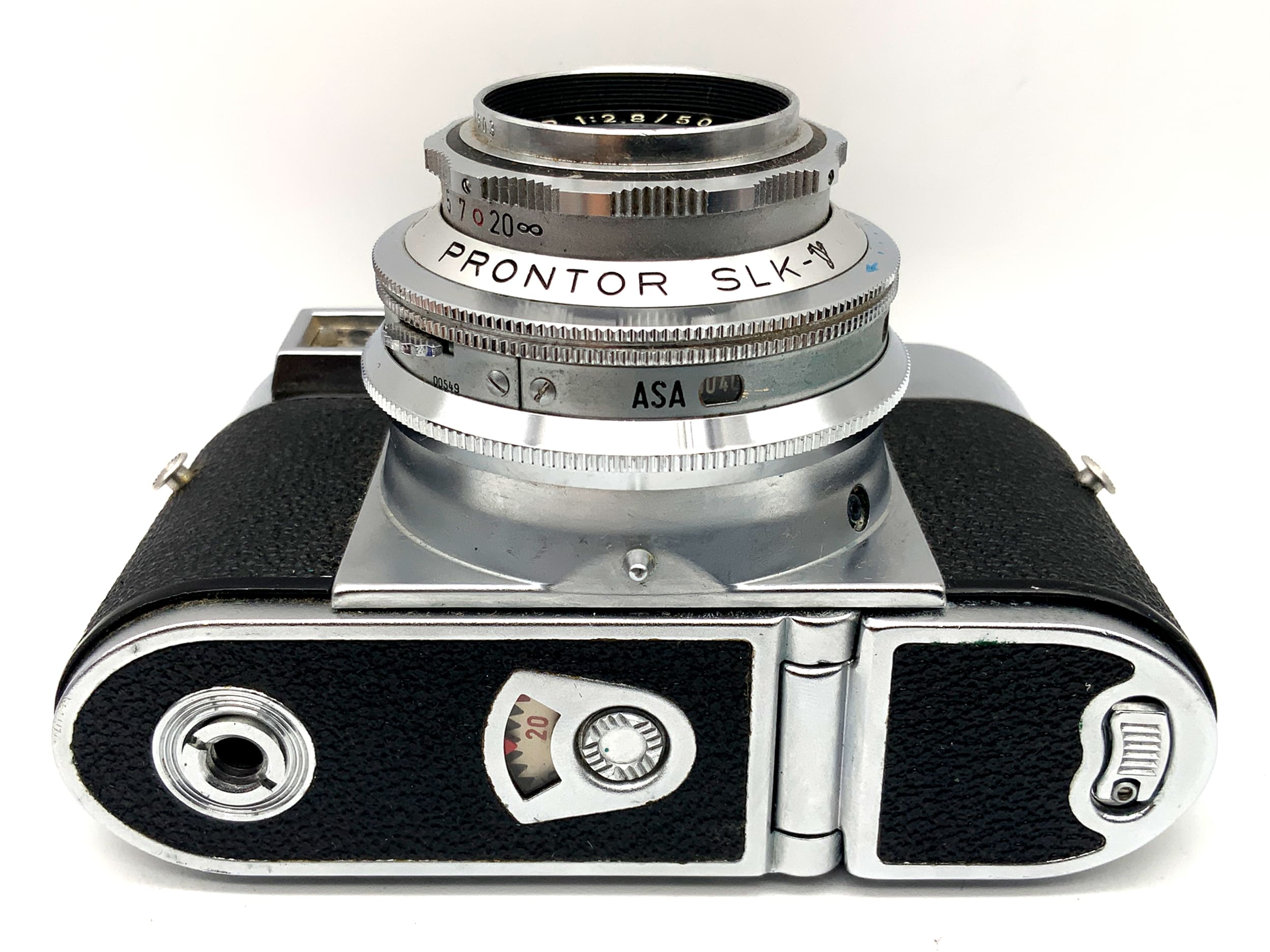 Voigtländer Vitomatic II viewfinder camera with Color-Skopar 2.8/50 Prontor SLK