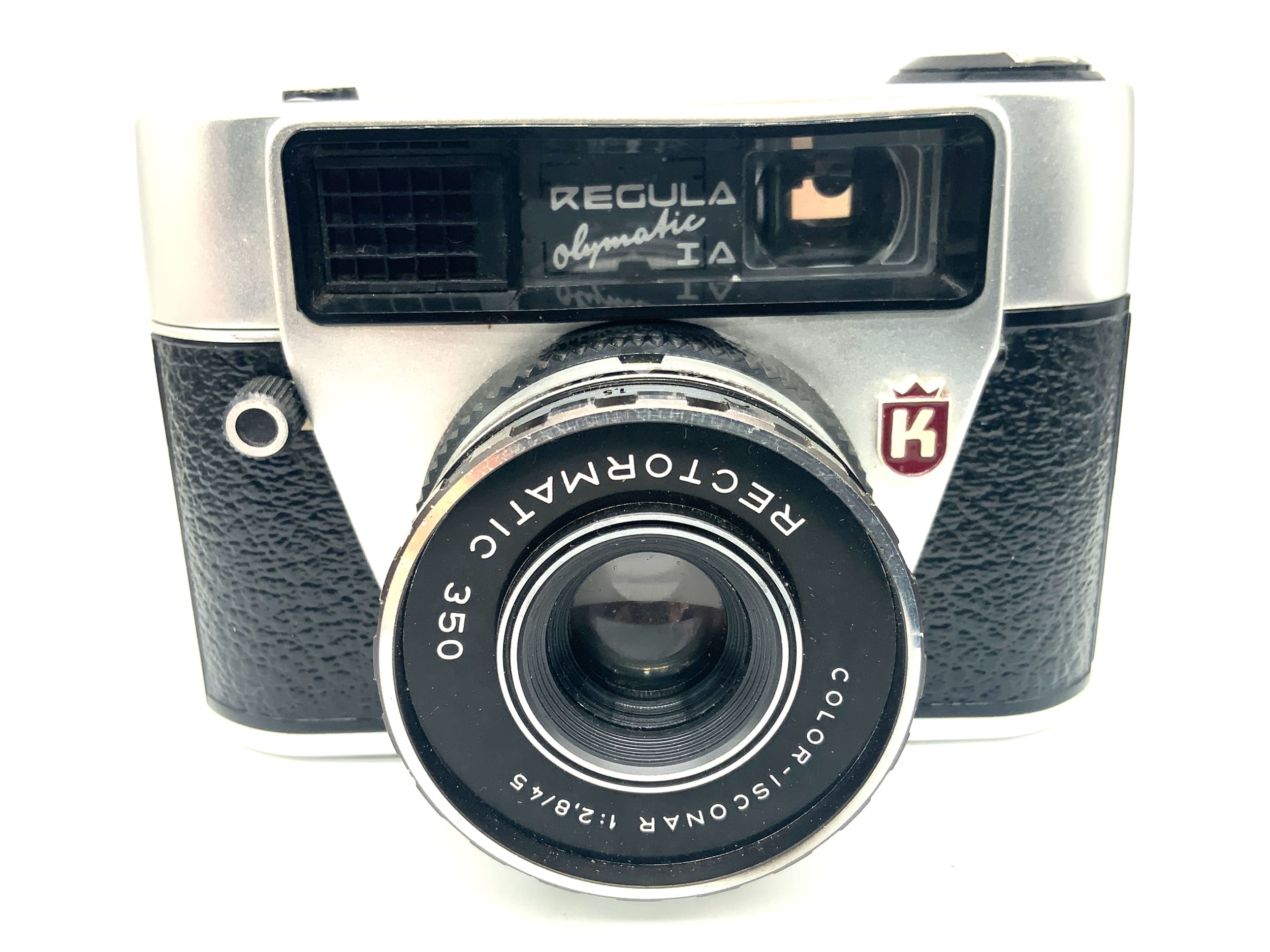 King KG Olymatic Ia Sucherkamera mit Color-Isconar 45mm 1:2.8 Analogkamera