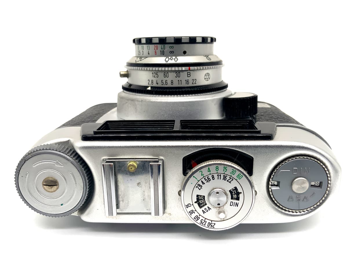 Wirgin Edixa Record L Sucherkamera mit Isconar 45mm 1:2.8 Edixa 125L
