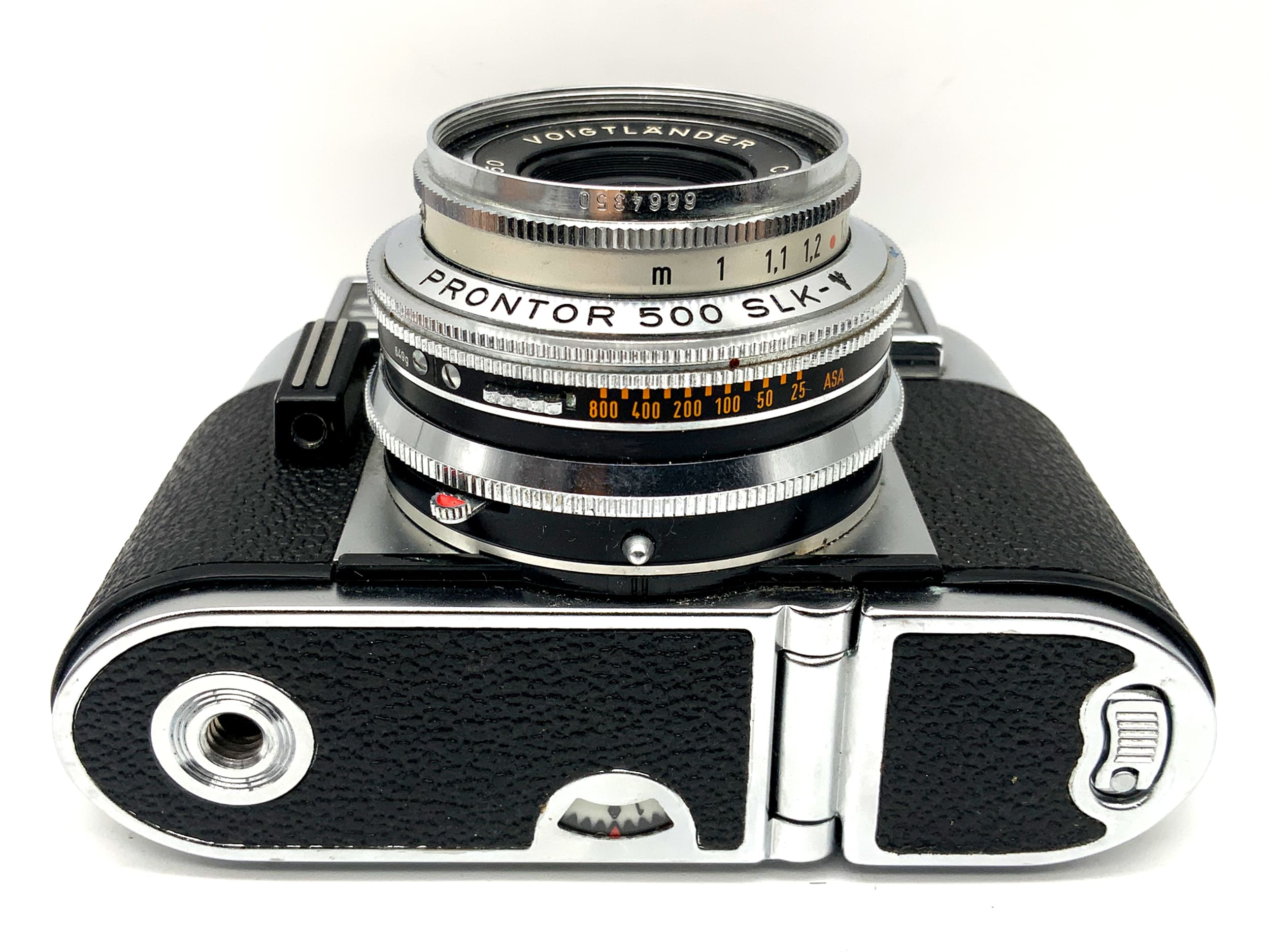 Voigtländer Vitomatic Ib viewfinder camera with Color-Skopar 2.8/50 Prontor 500 SLK
