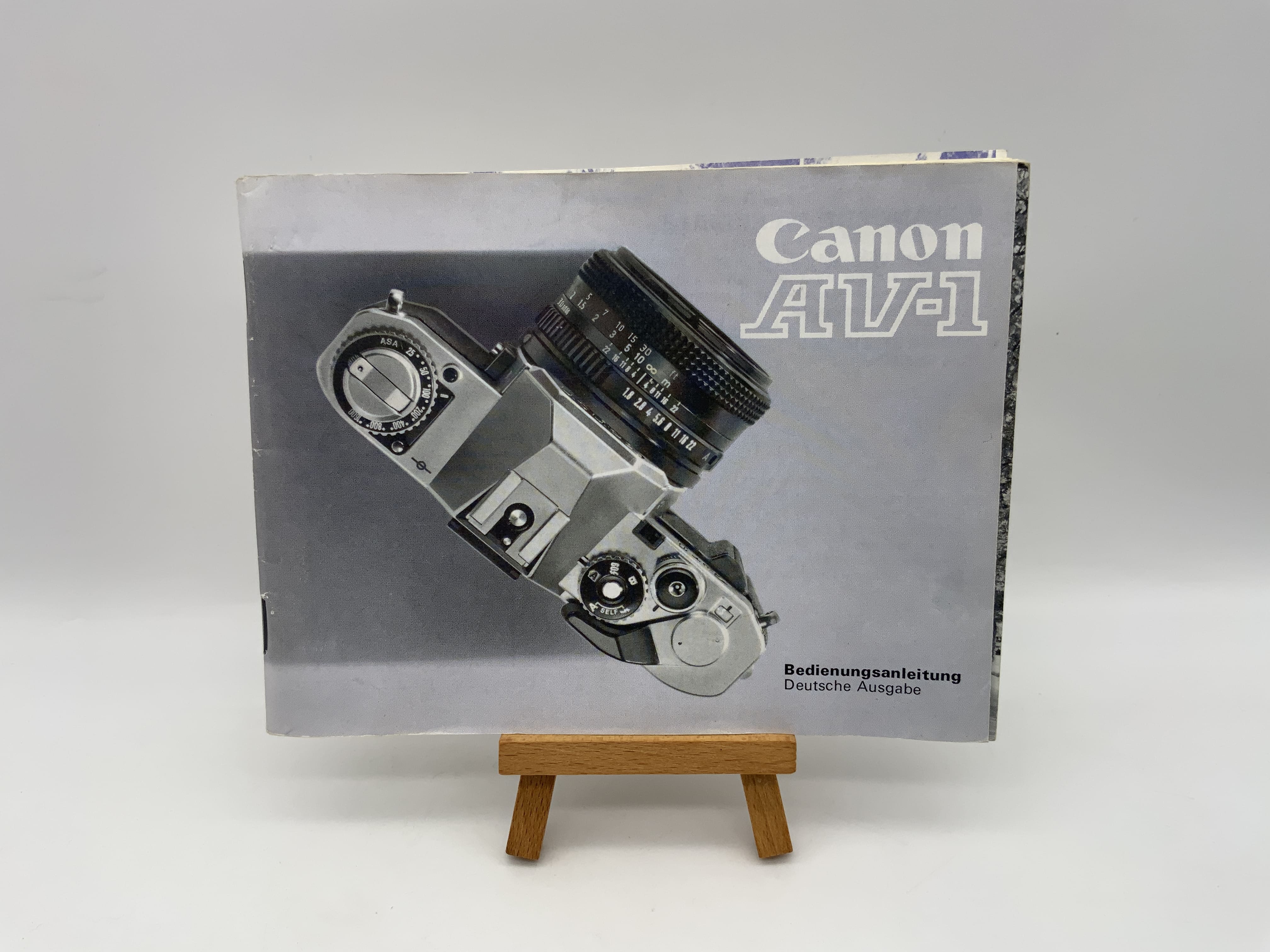 Canon AV-1 Instruction Manual User Manual German