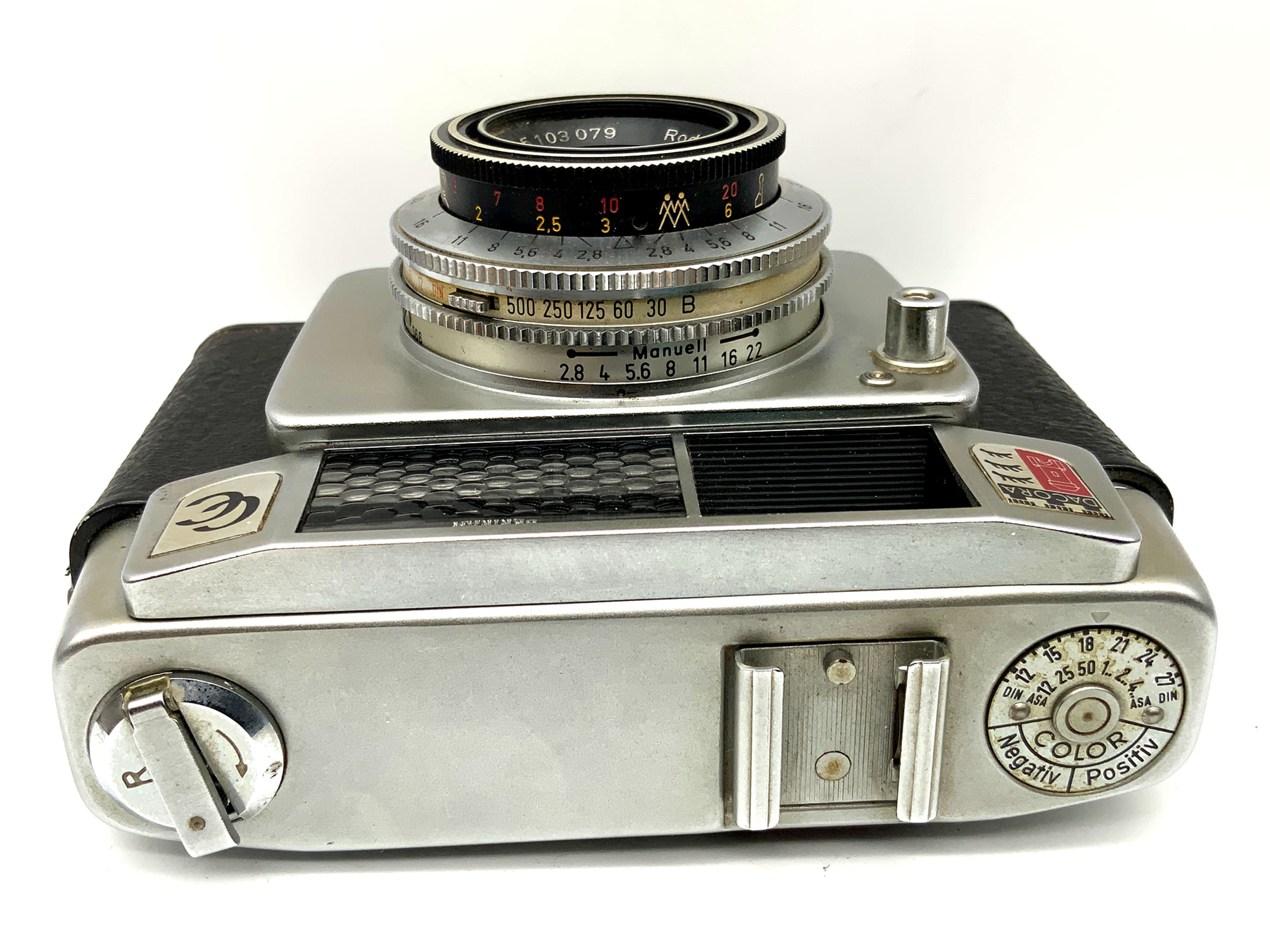 Dacora CC viewfinder camera with Rodenstock-Ysarex 1:2.8/45 Prontor-Matic lens