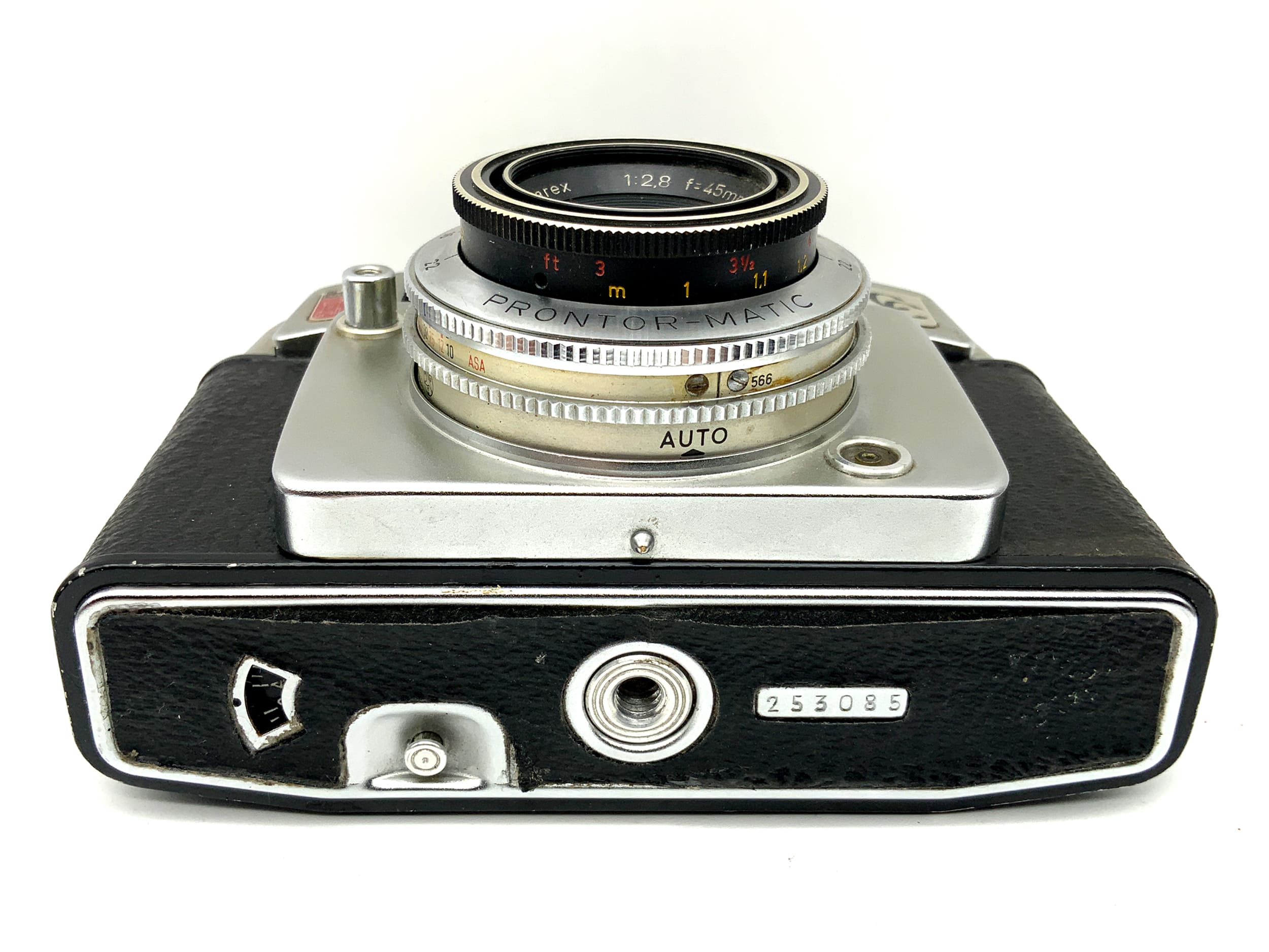 Dacora CC viewfinder camera with Rodenstock-Ysarex 1:2.8/45 Prontor-Matic lens