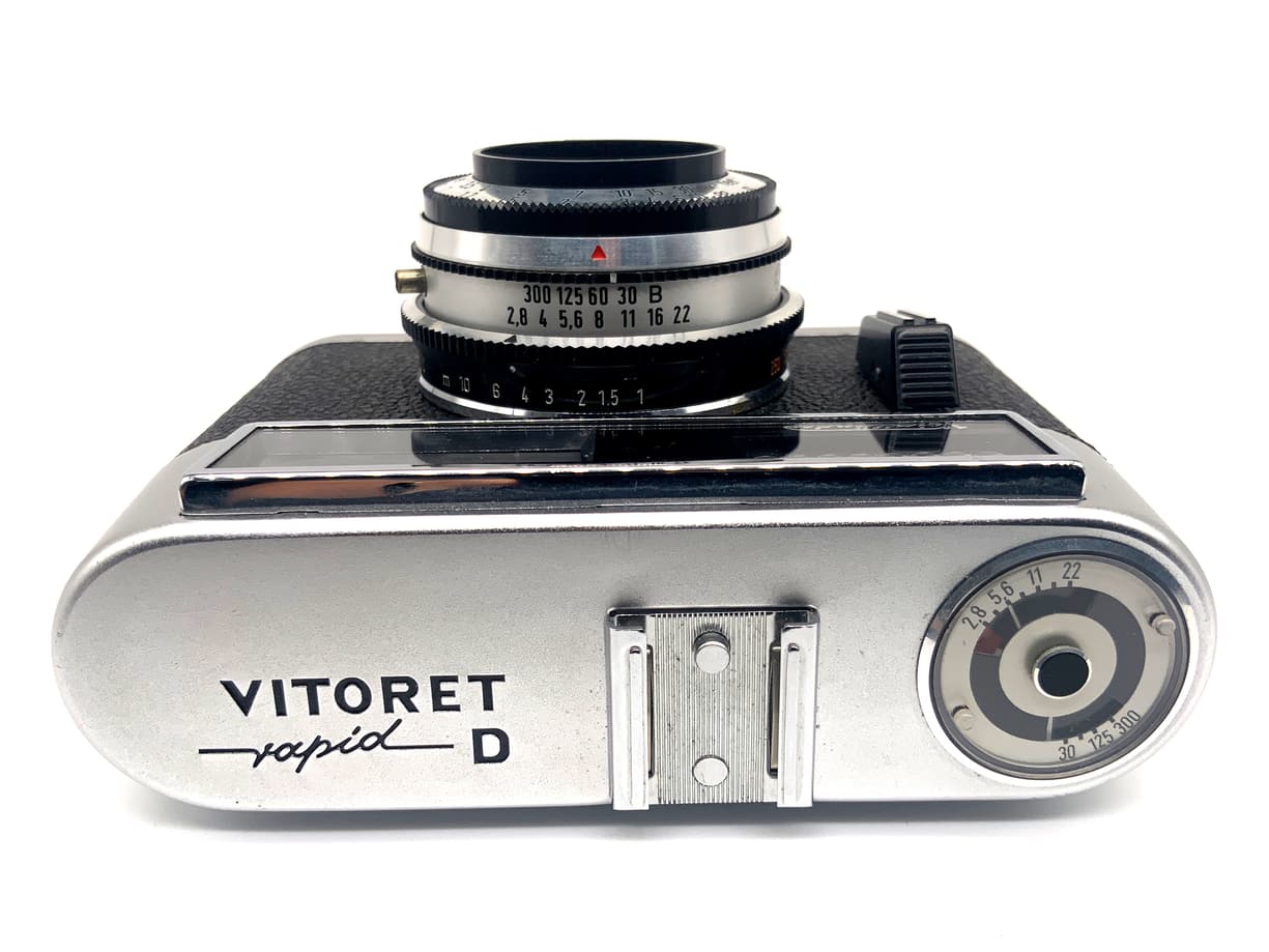 Voigtländer Vitoret rapid D Sucherkamera mit Color Lanthar 2.8/40 Analogkamera
