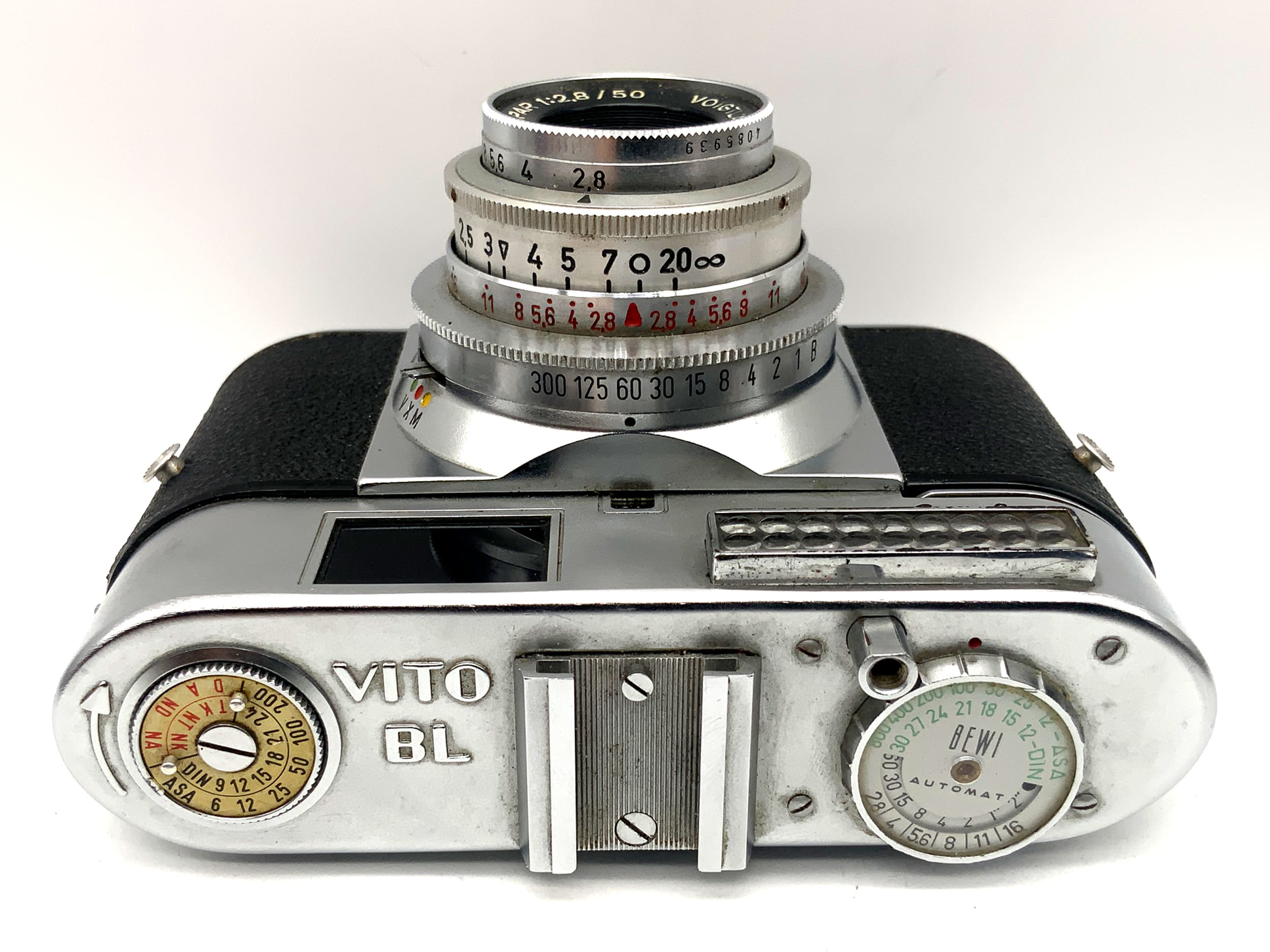 Voigtländer Vito BL viewfinder camera with Color-Skopar 2.8/50 Prontor-SVS