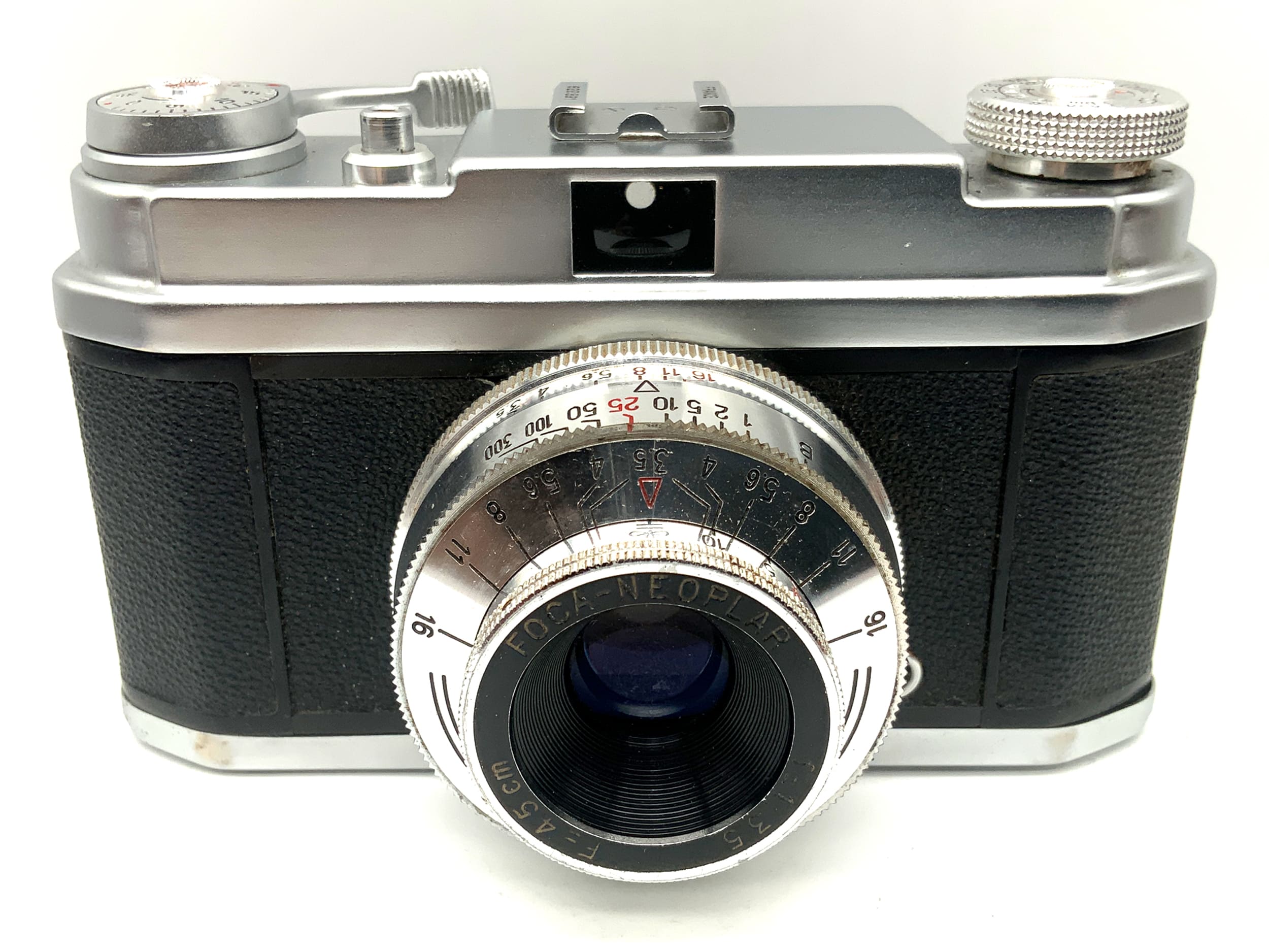 Foca Sport viewfinder camera with Neoplar 1:3.5/4.5cm compact camera analog camera