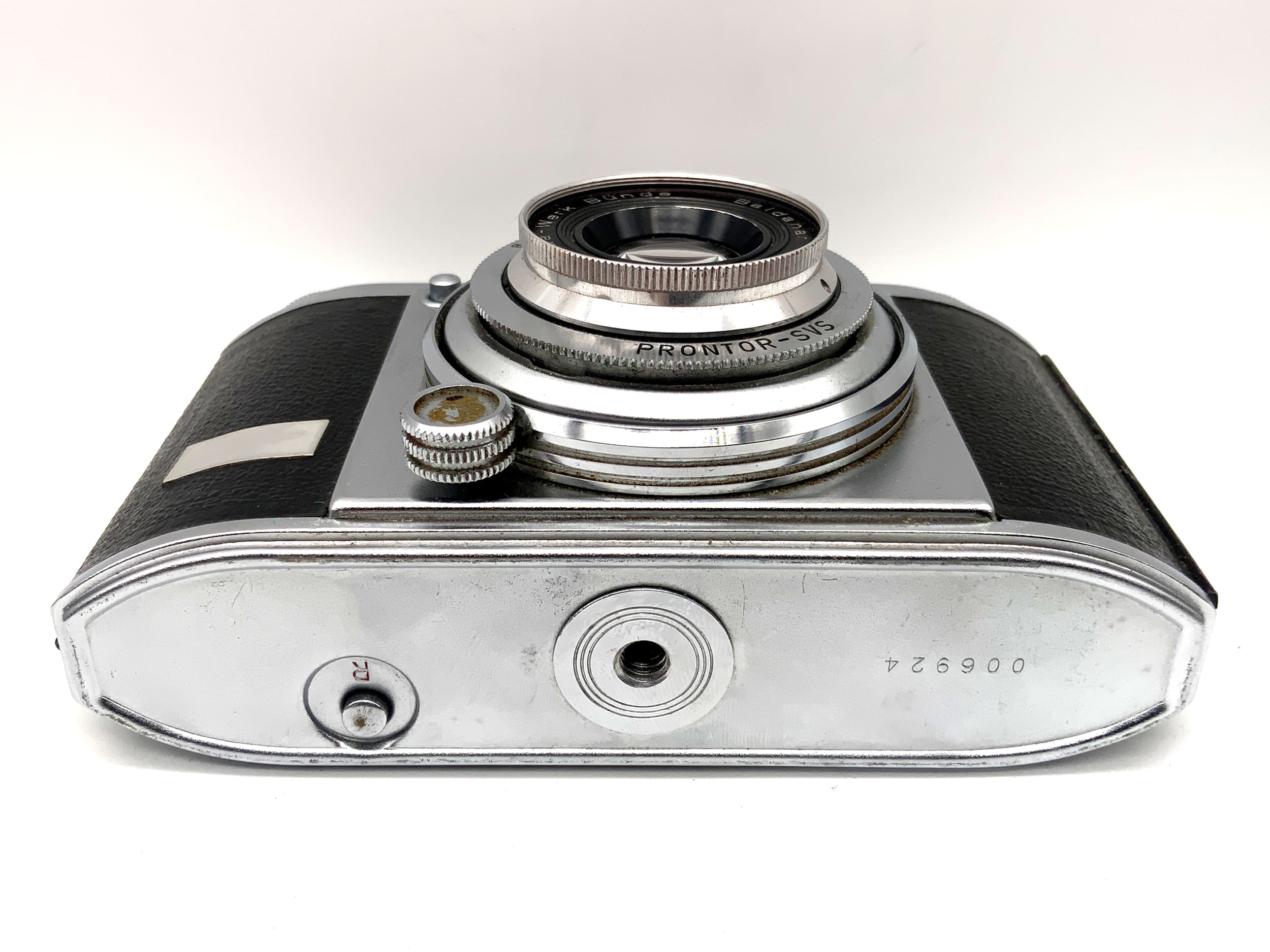 Balda Super Baldina viewfinder camera Baldanar 1:2.8/50 Prontor-SVS with spring tube