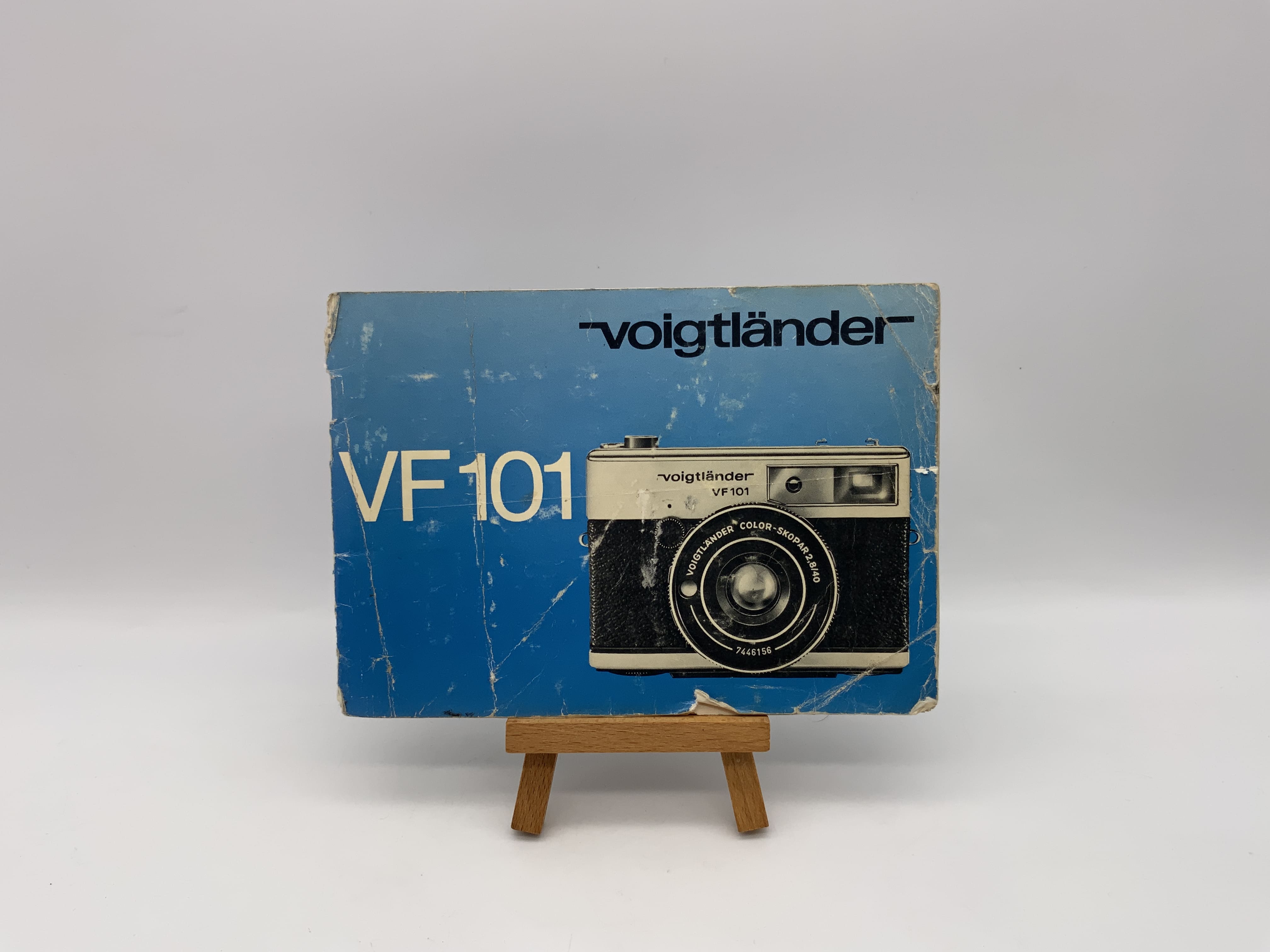 Voigtländer VF 101 Heavily Used Instruction Manual German