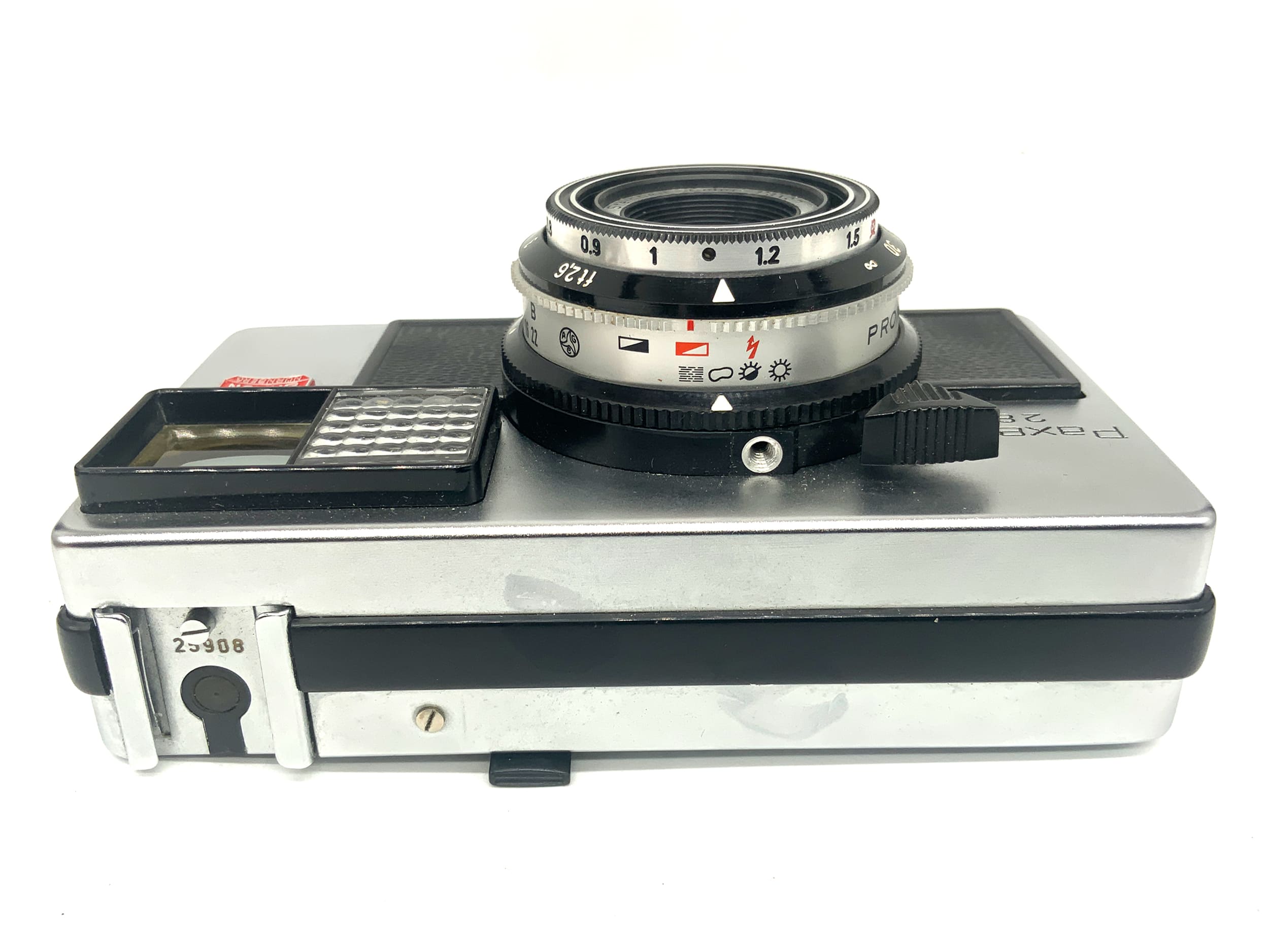Braun Nürnberg Paxette 28 Sucherkamera mit Color-Paxon 38mm 1:2.8 Prontor 125