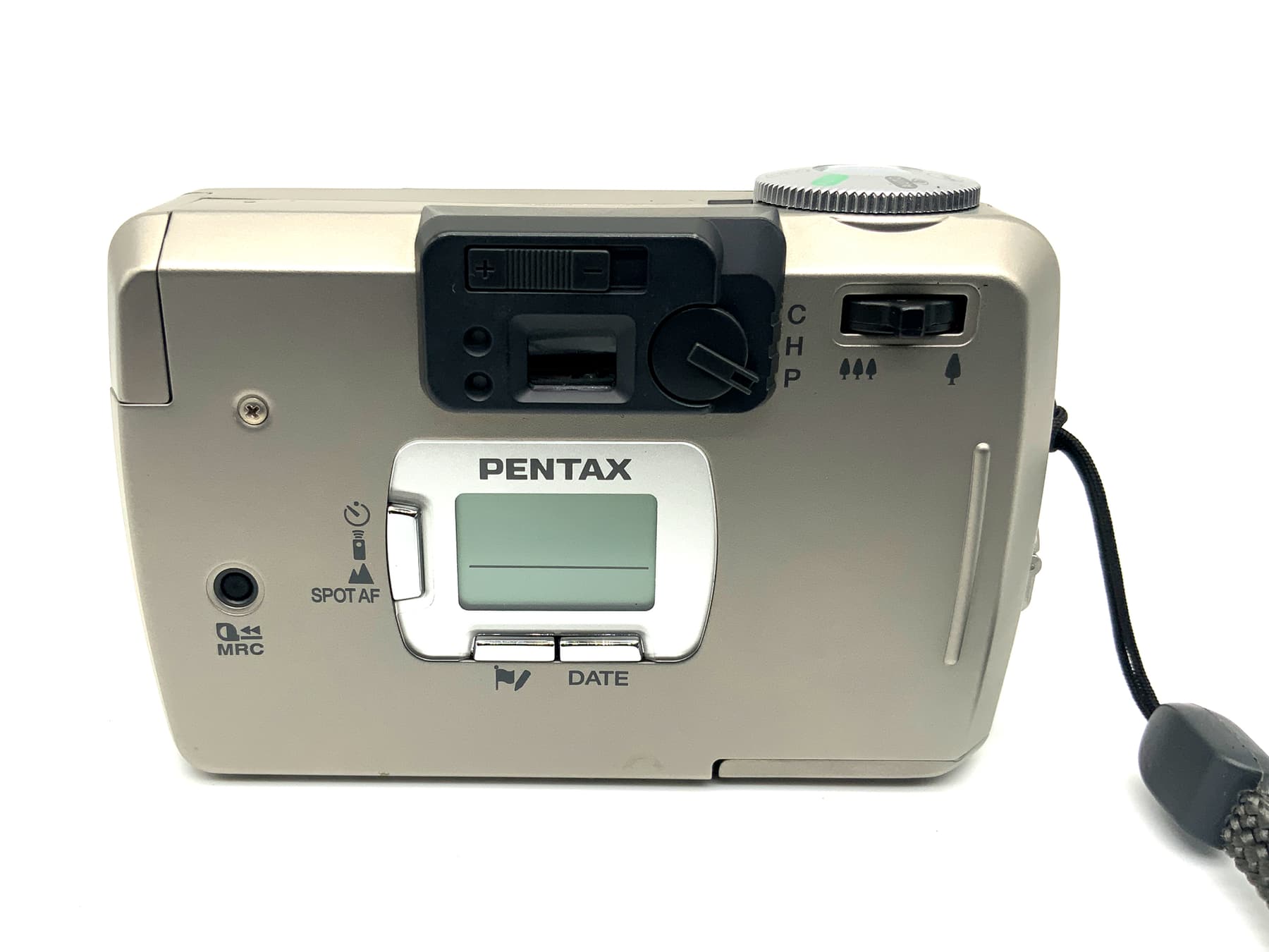 Pentax Efina T Point&Shoot mit 23-69mm Pentax Zoom Lens mit Tasche Analogkamera
