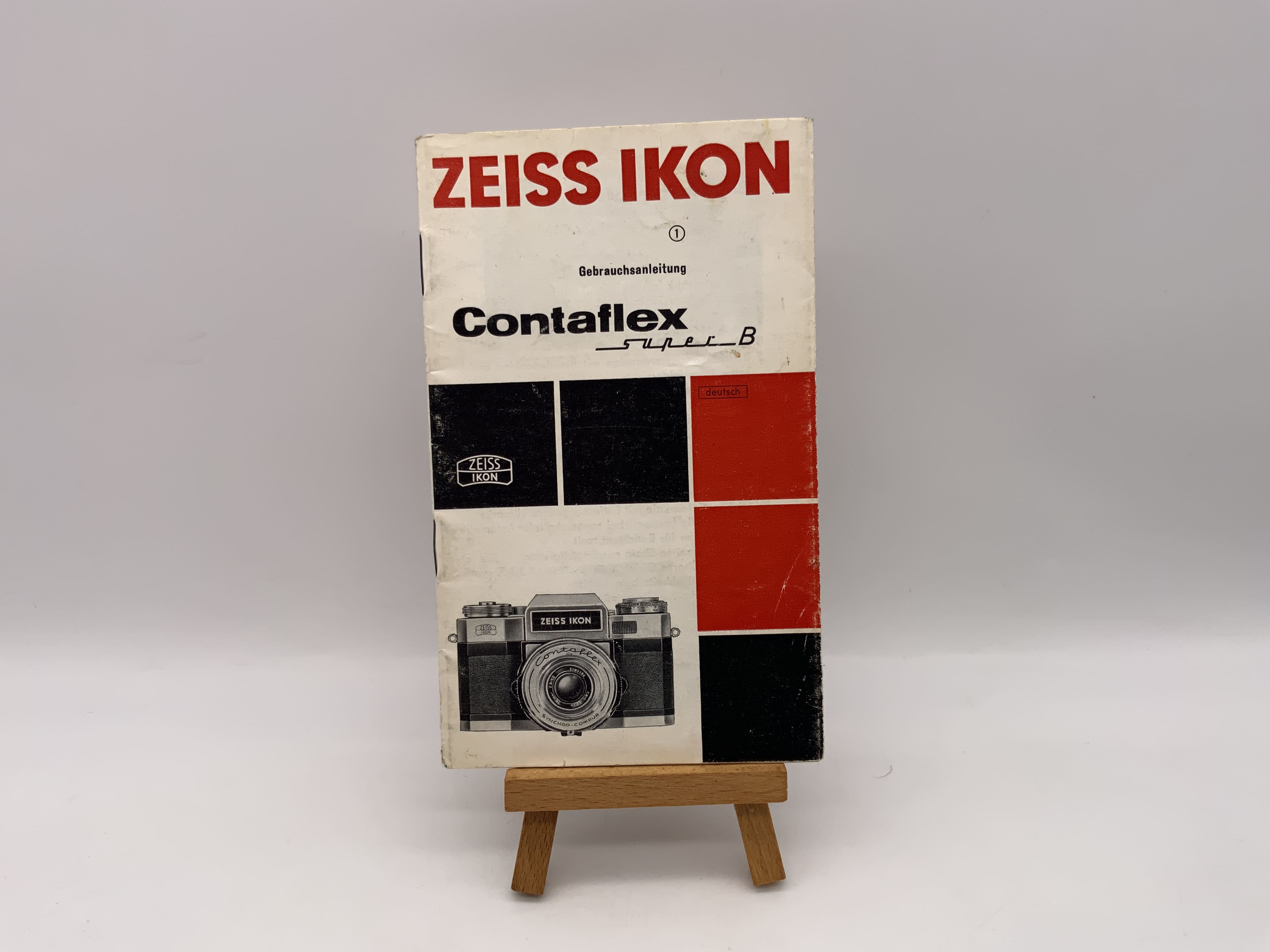 Zeiss Ikon Contaflex Super B User Manual (German)