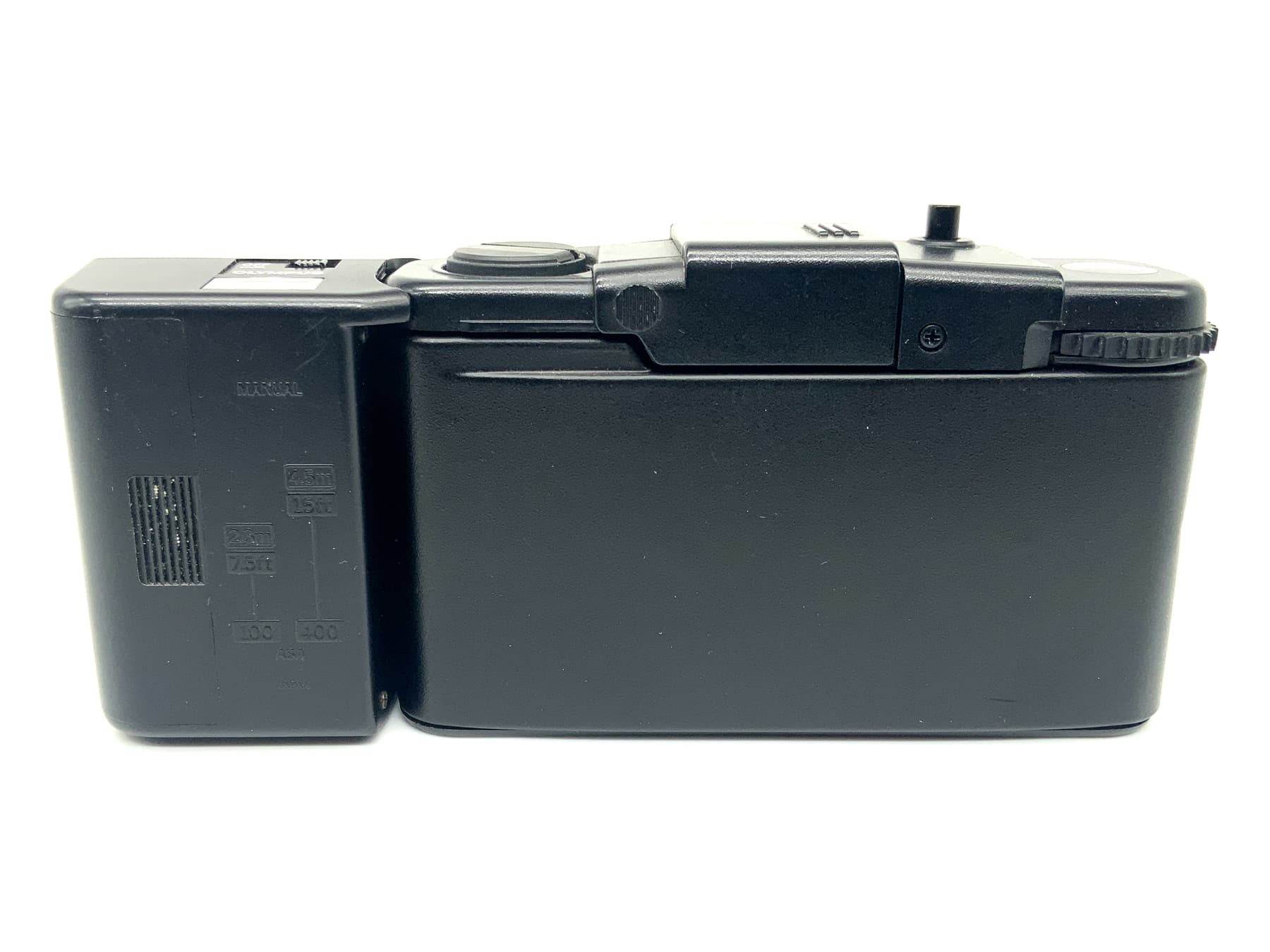 Olympus XA1 mit Electronic Flash A9M Point&Shoot mit D.Zuiko 35mm 1:4