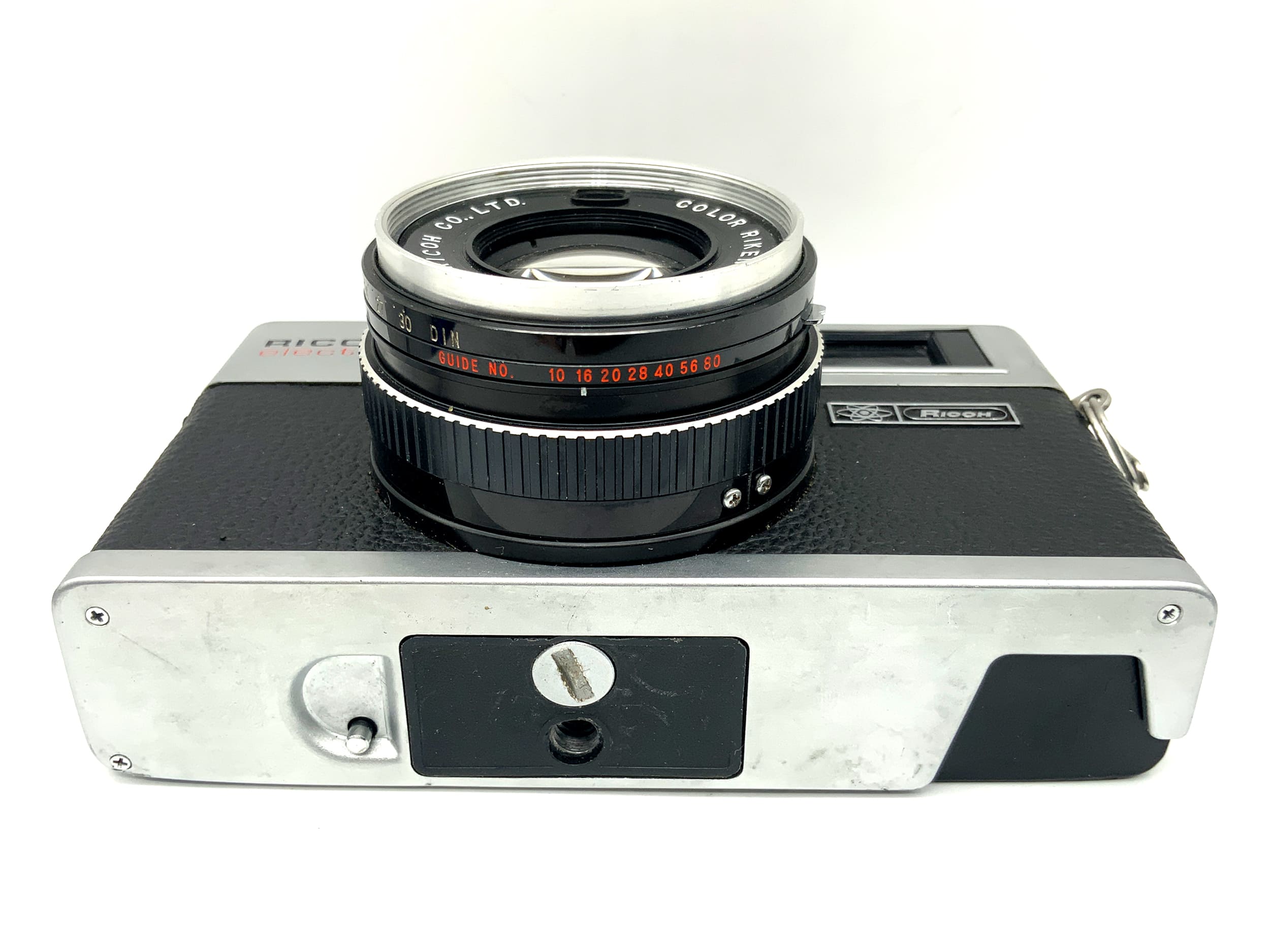 Ricoh 35 electronic viewfinder camera with Color Rikenon 1:1.8/40mm analog camera