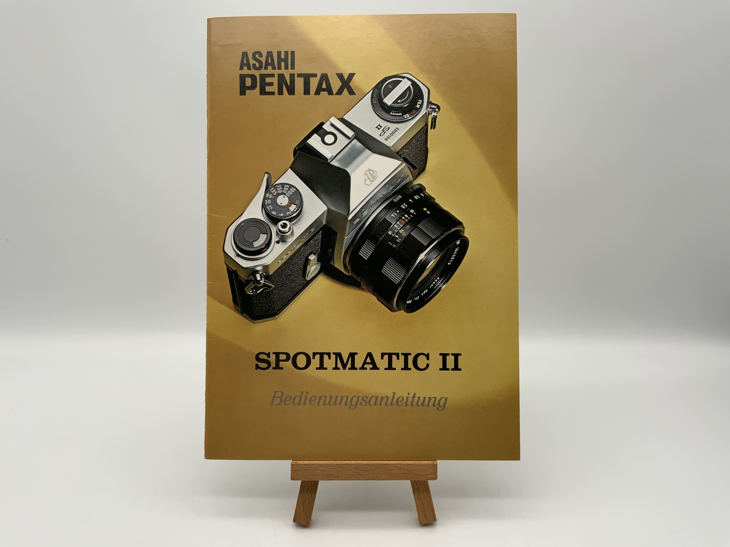 Asahi Pentax Spotmatic II User Manual (German) Instructions for Use
