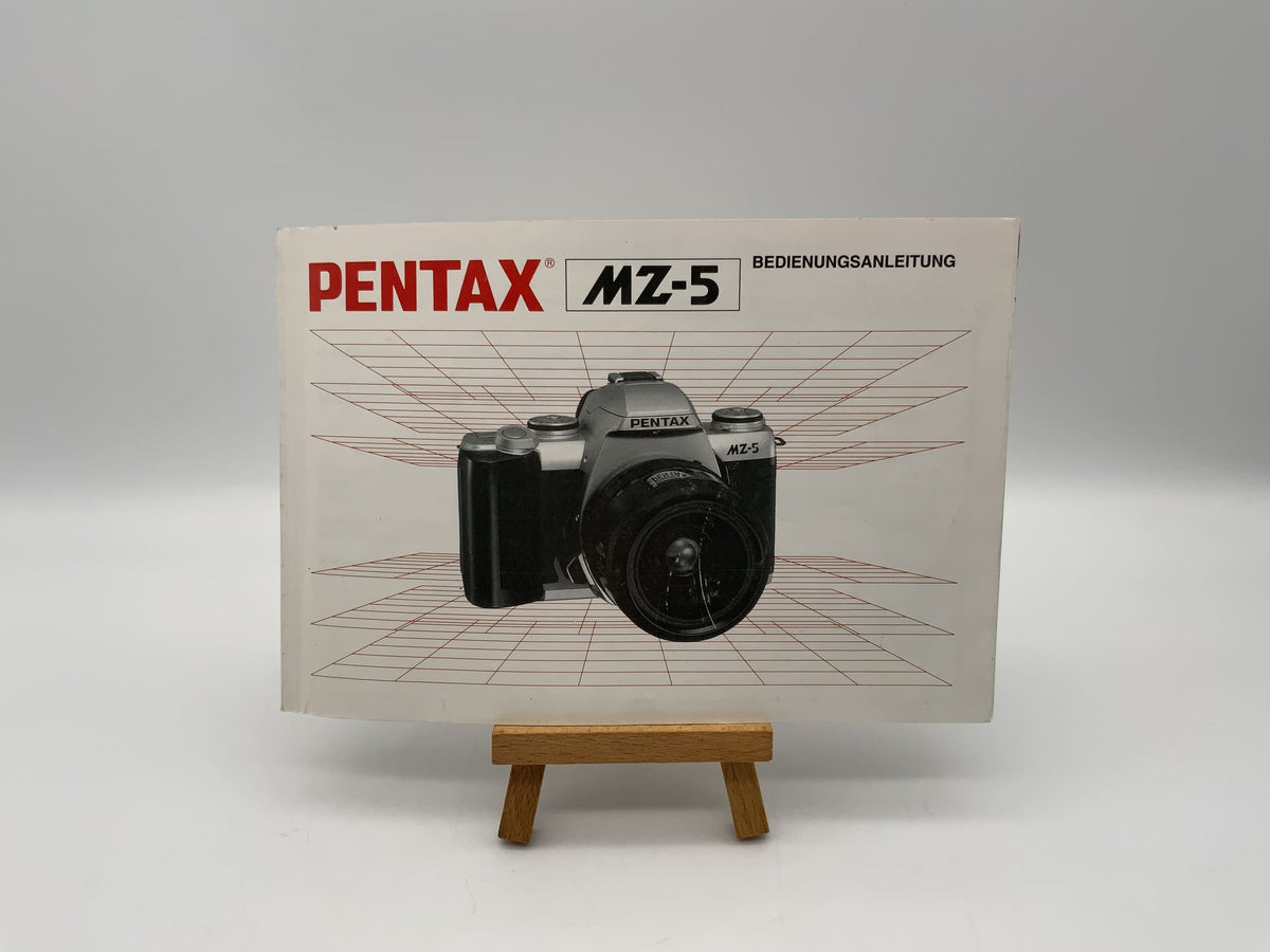 Pentax MZ-5 User Manual German Instructions for Use Magazine