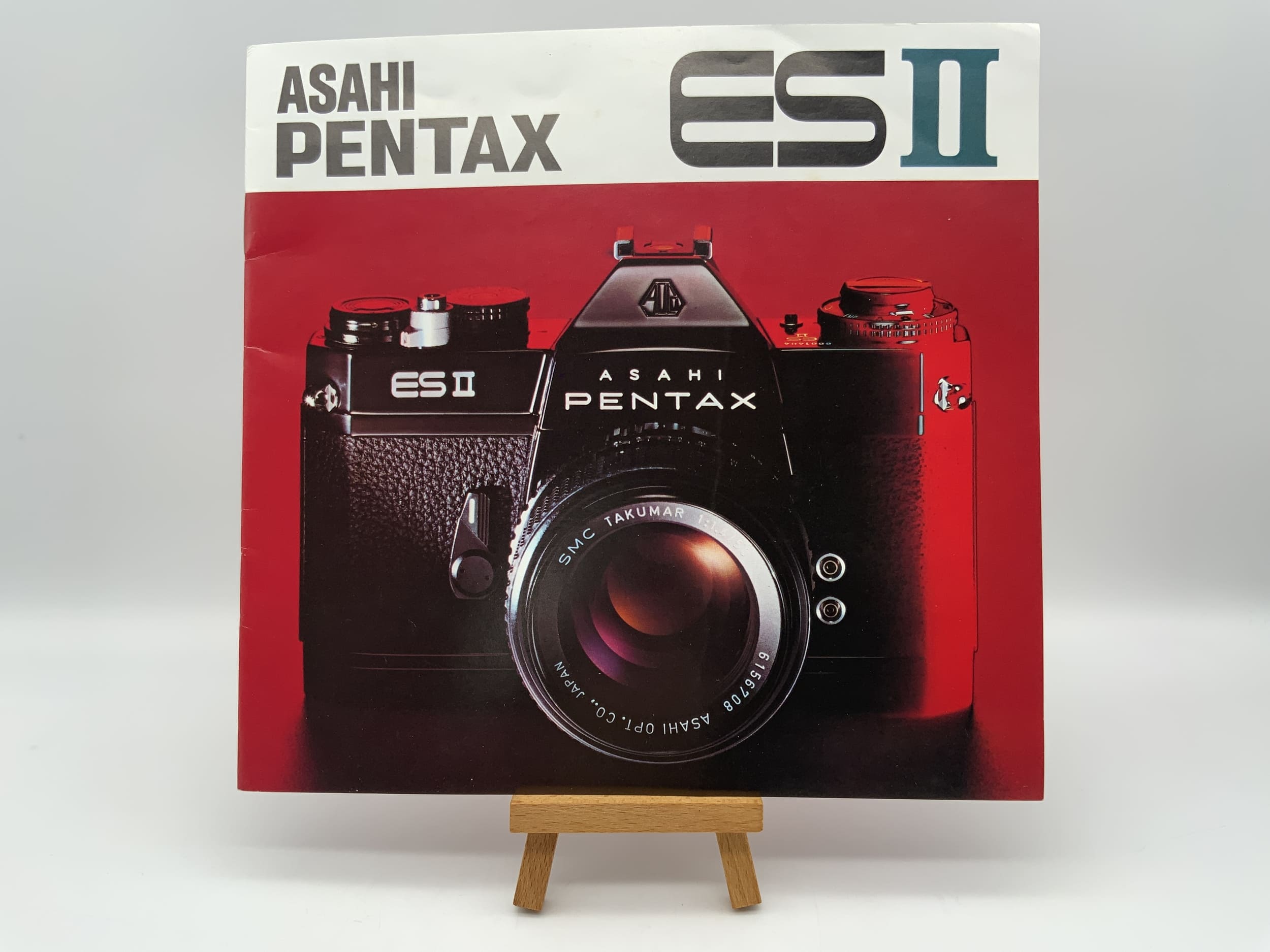 Asahi Pentax ES II Brochure German Instruction Manual Magazine