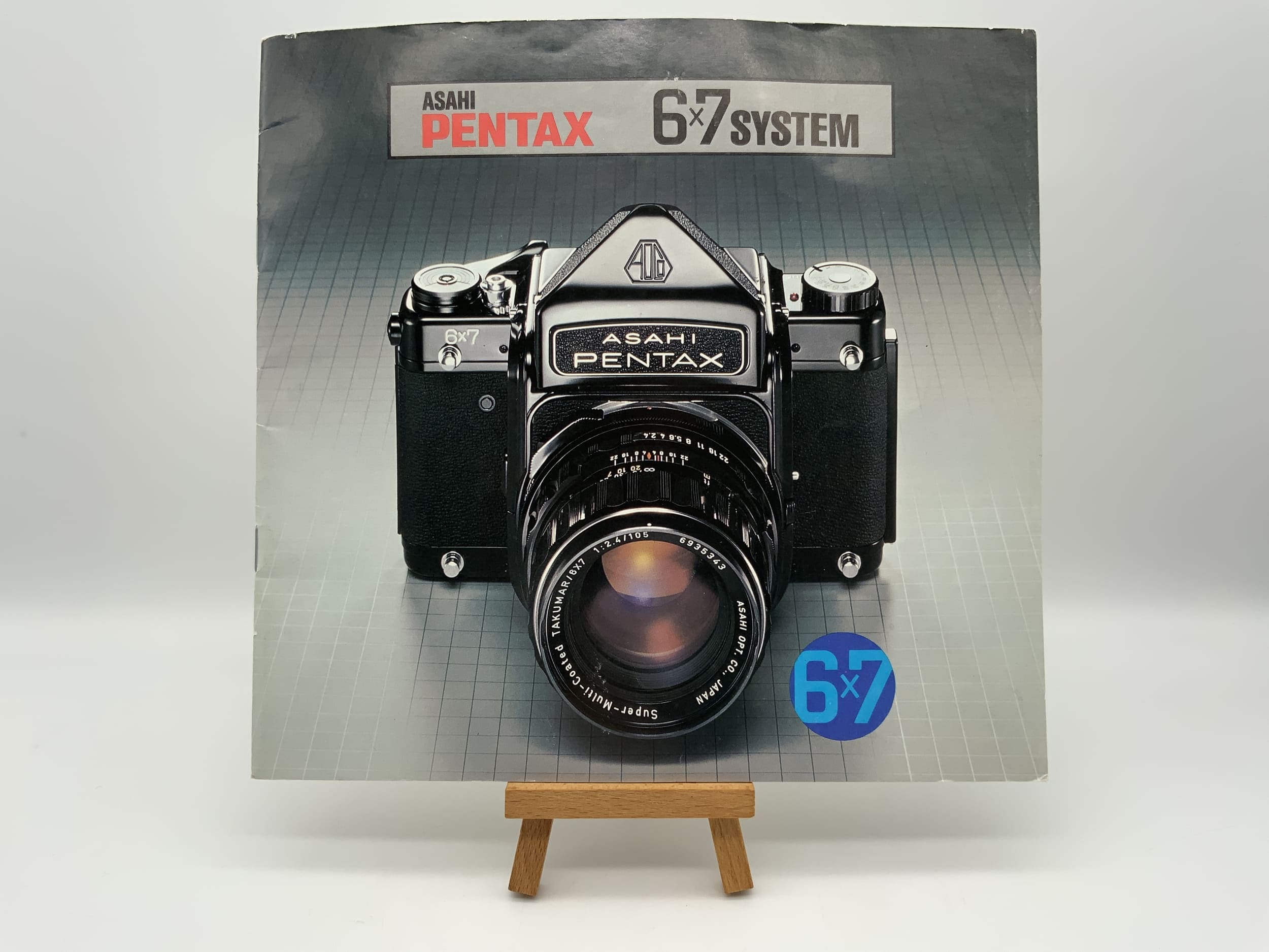 Asahi Pentax 6x7 System Brochure German Instruction Manual Magazine