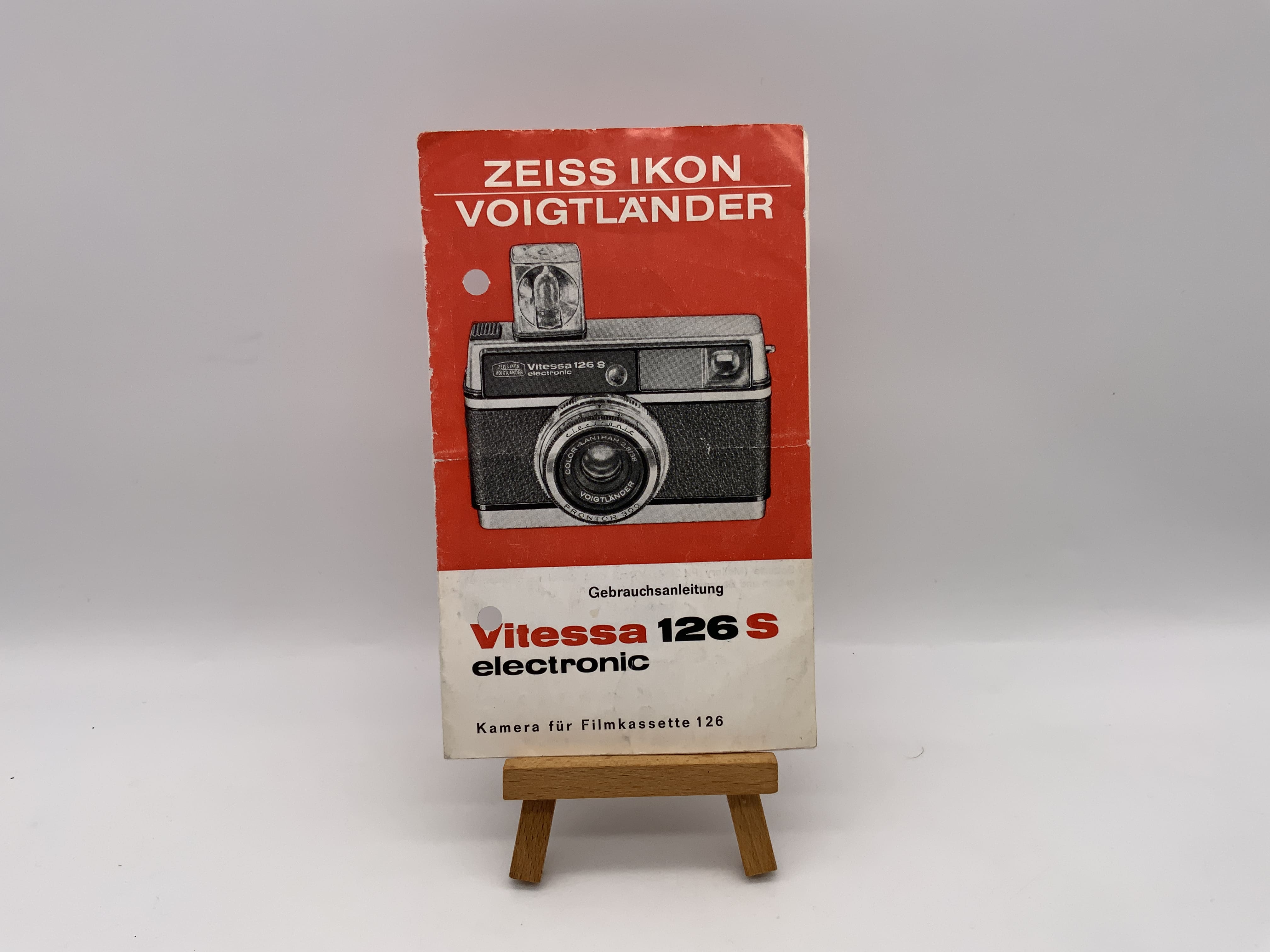 Zeiss Ikon Vitessa 126 S electronic Voigtländer operating instructions German