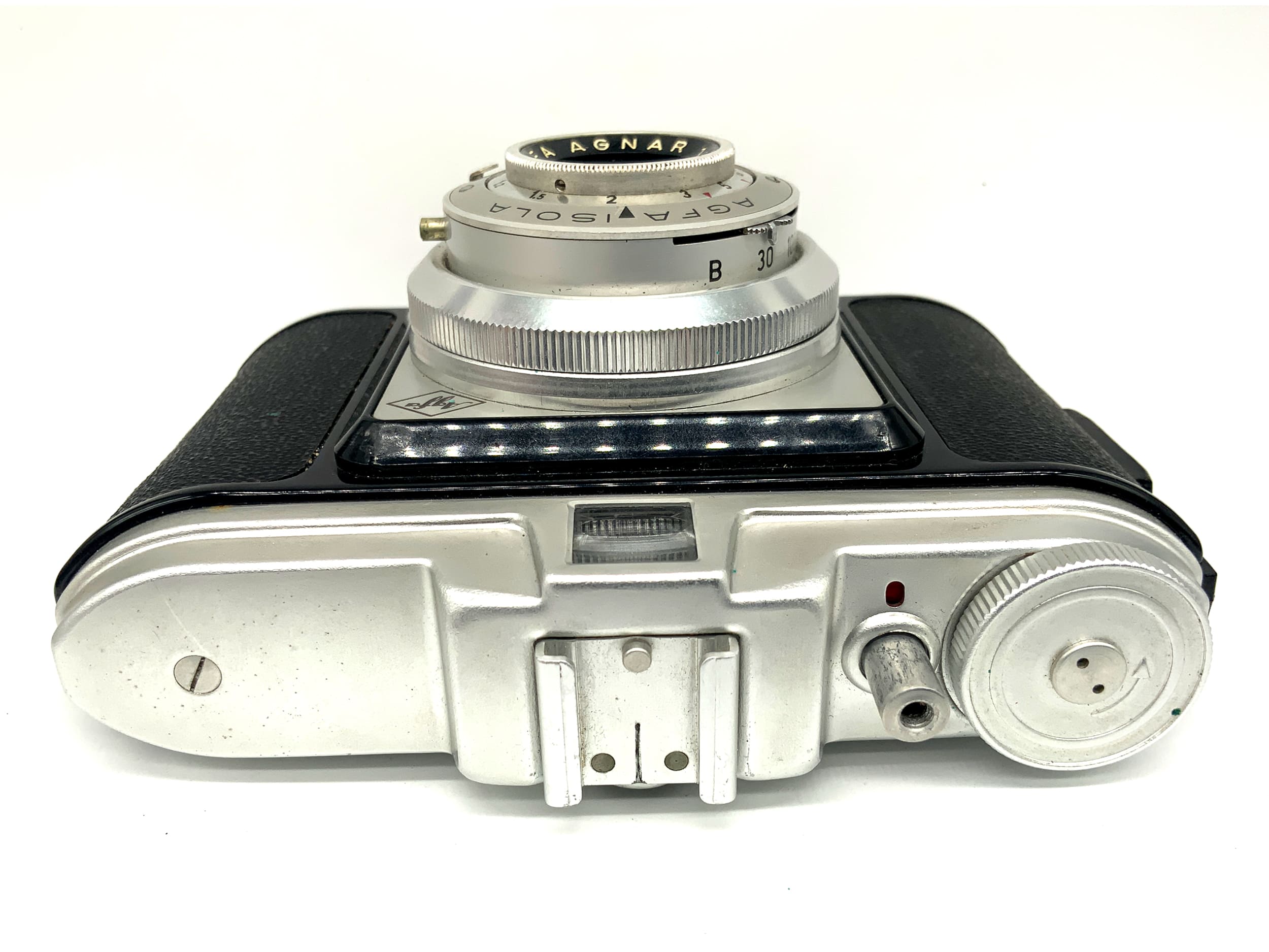 Agfa Isola Sucherkamera mit Agnar 1:6.3/75mm Singlo-2 Kompaktkamera Analogkamera