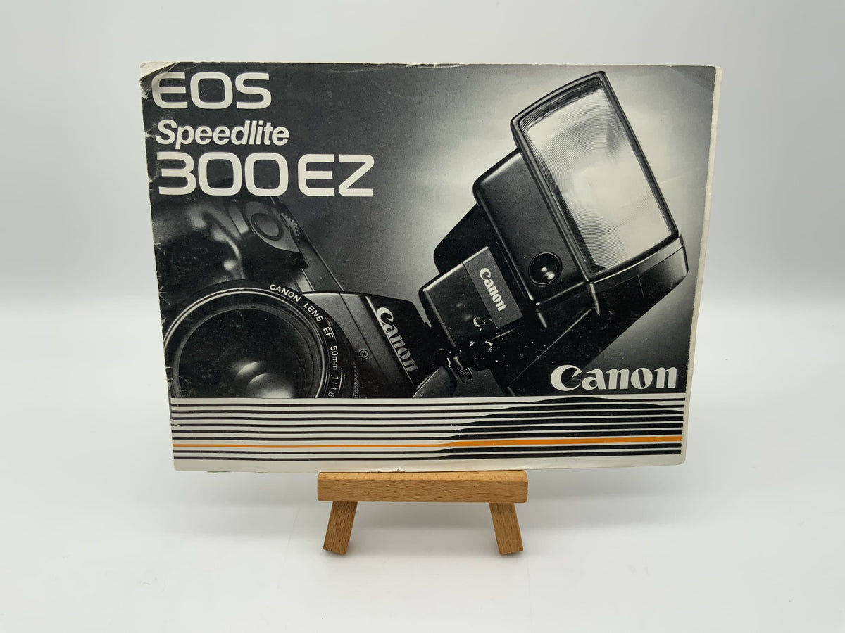 Canon EOS Speedlite 300EZ User Manual (German)